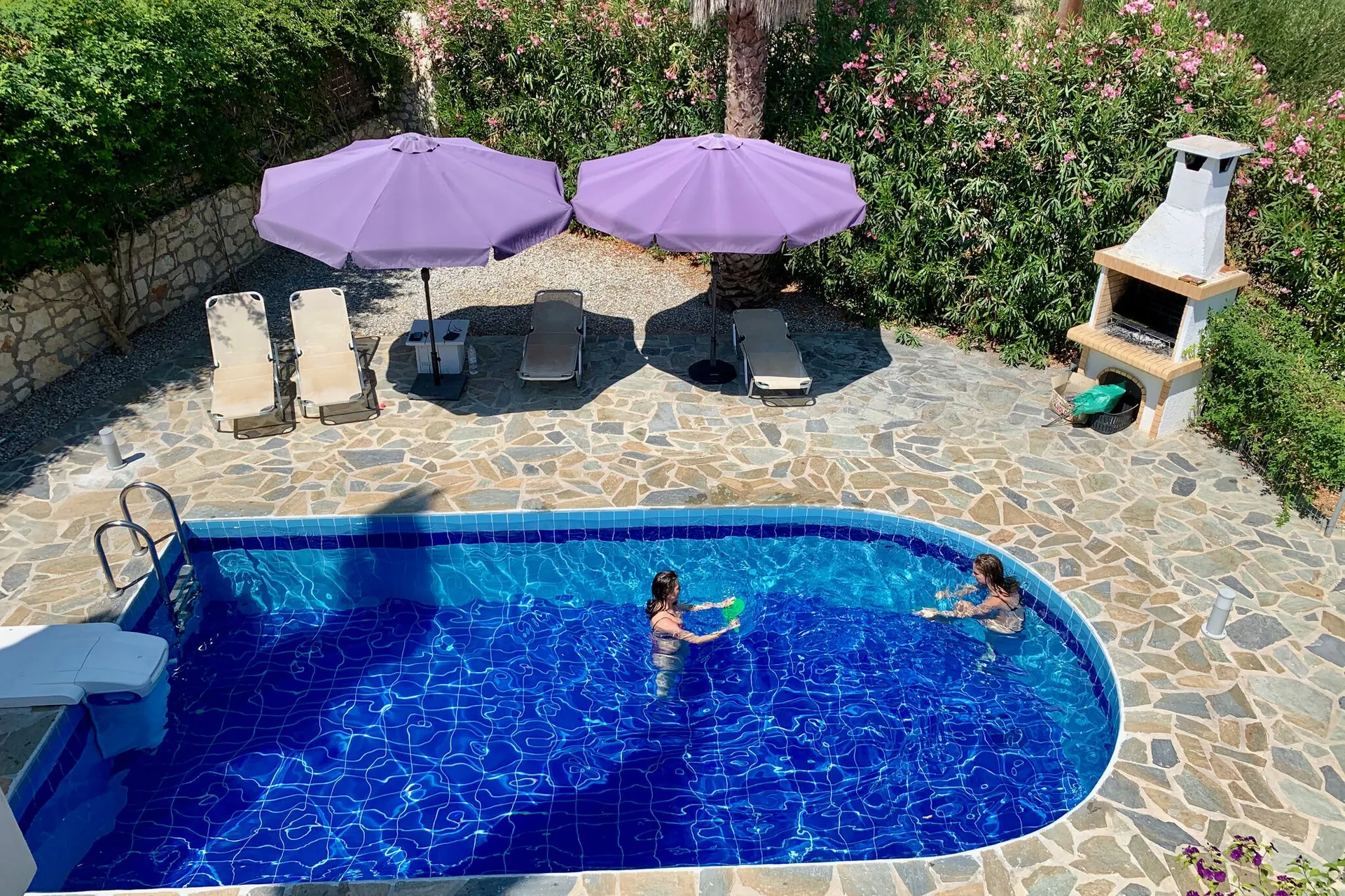 Piscine maison de vacances