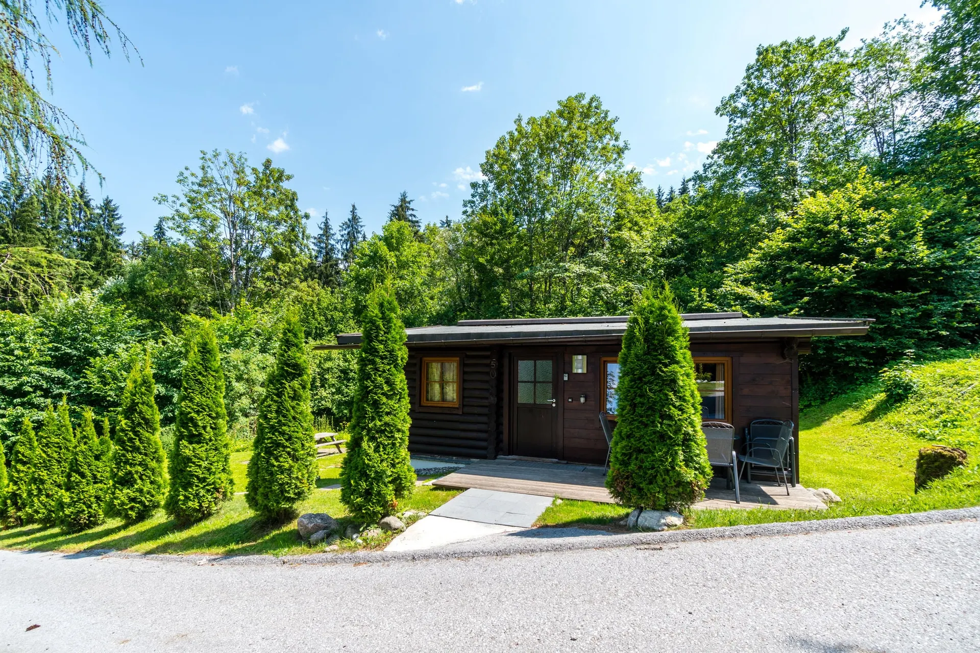 Extérieur maison de vacances (été)