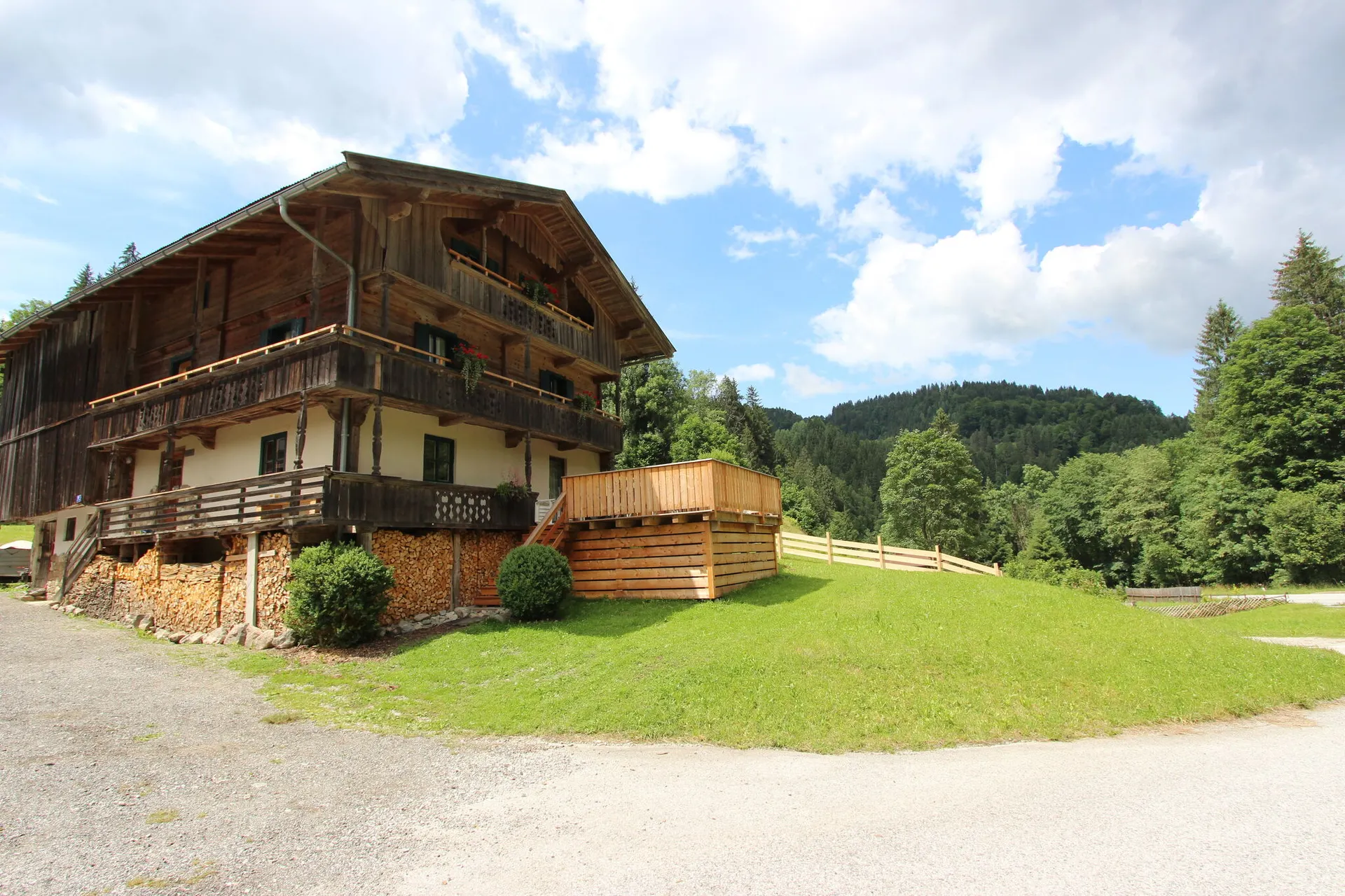 Extérieur maison de vacances (été)