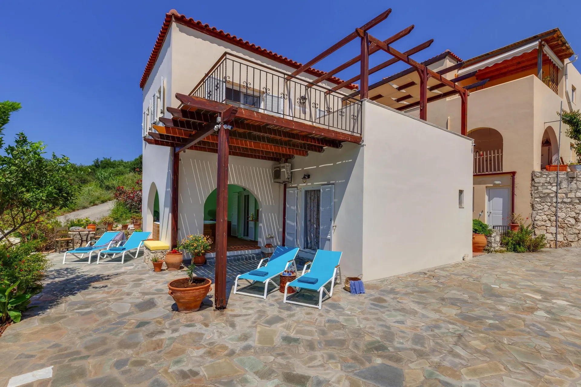 Extérieur maison de vacances (été)