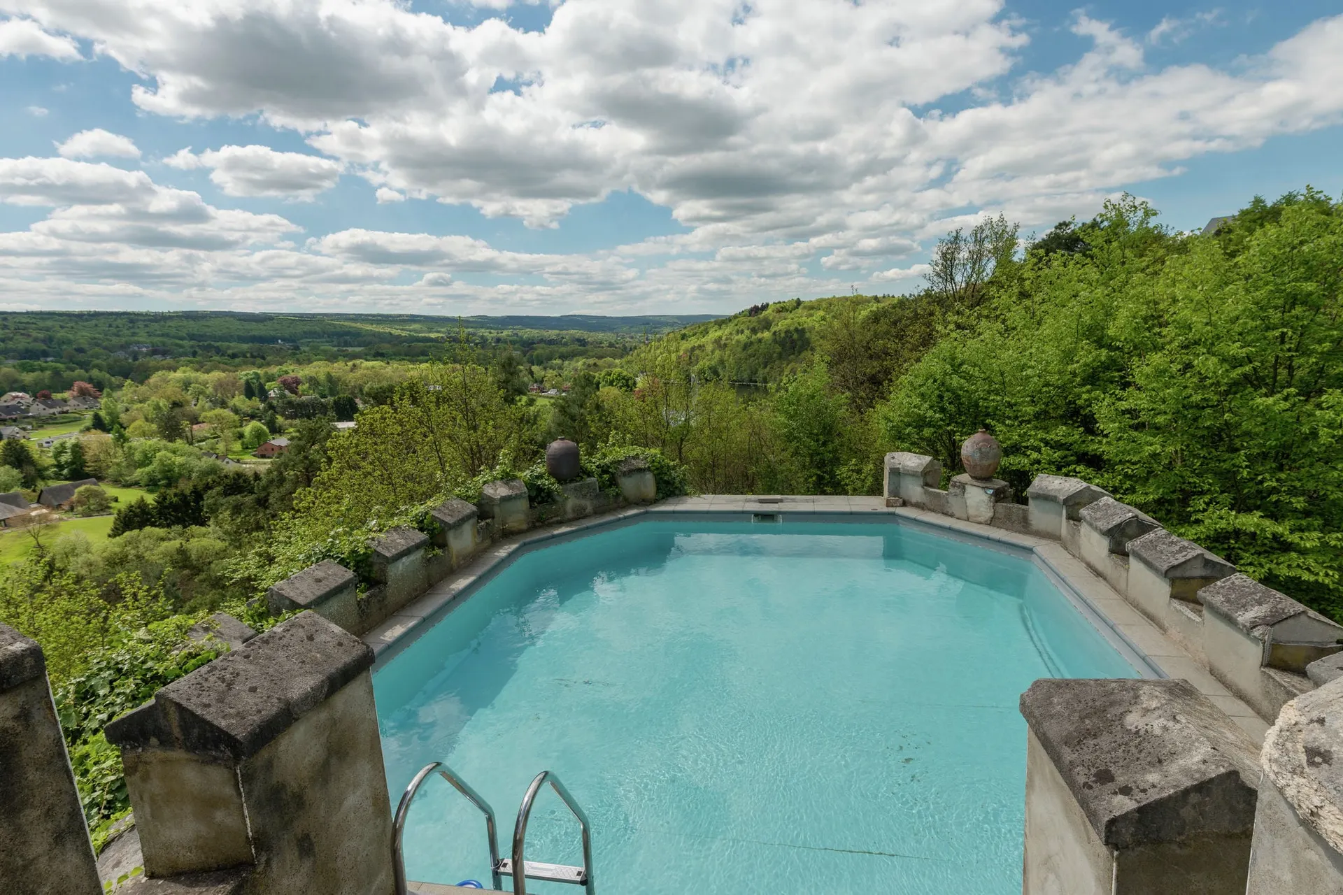 Piscine maison de vacances