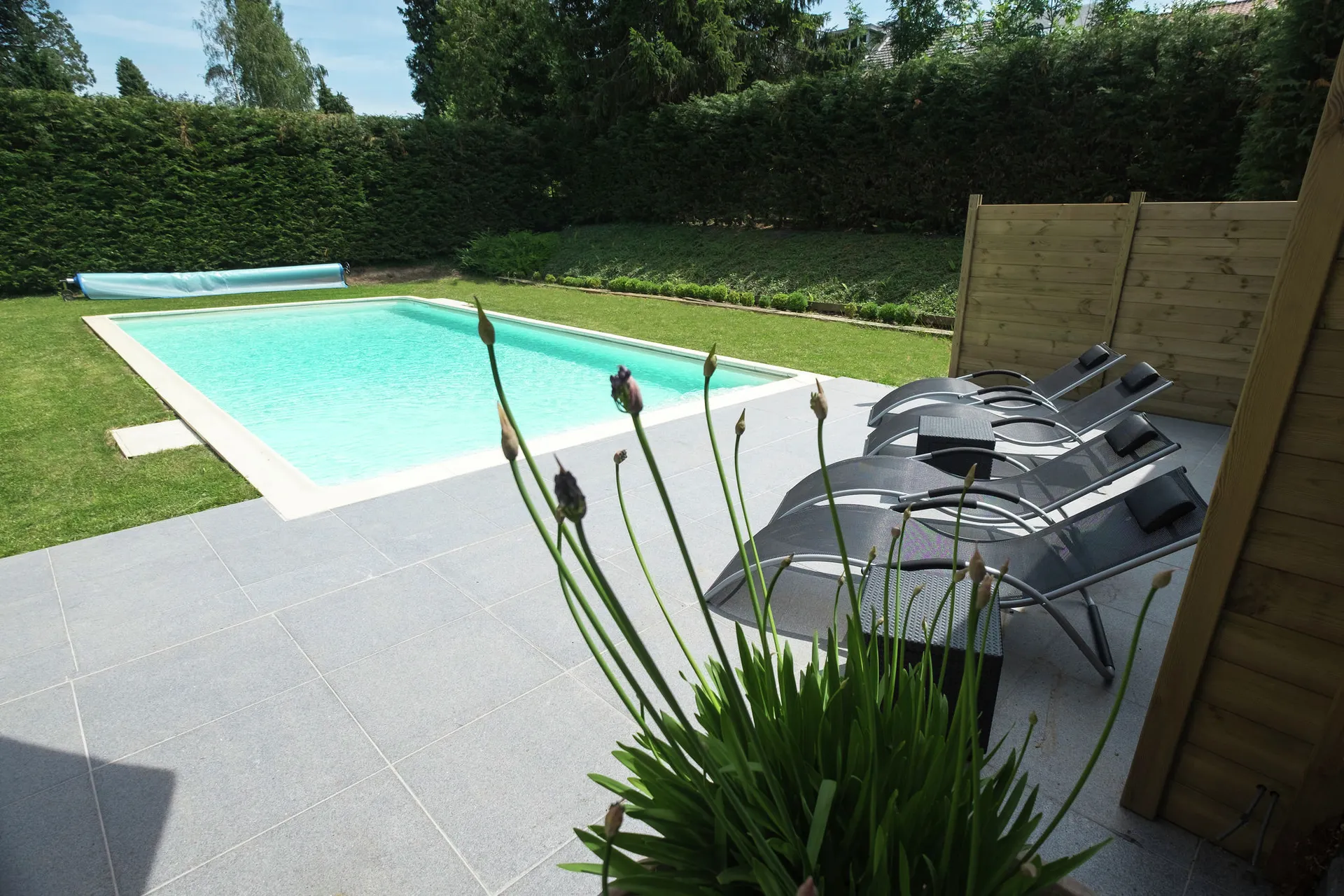 Piscine maison de vacances