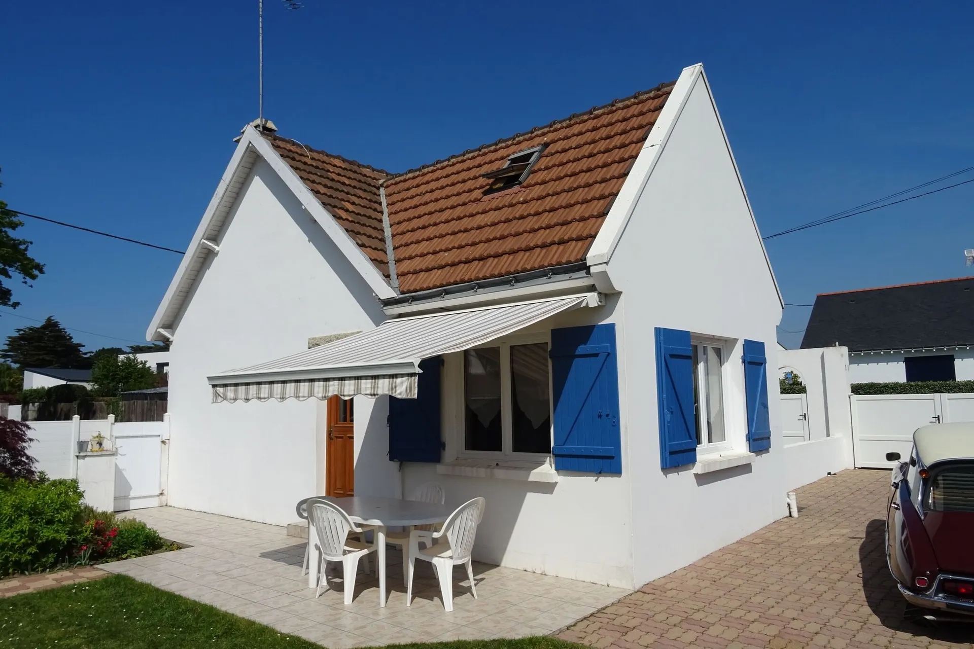 Extérieur maison de vacances (été)