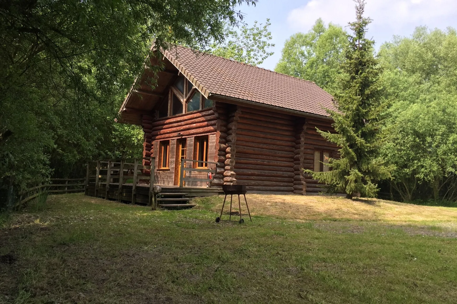 Exterieur vakantiehuis (zomer)