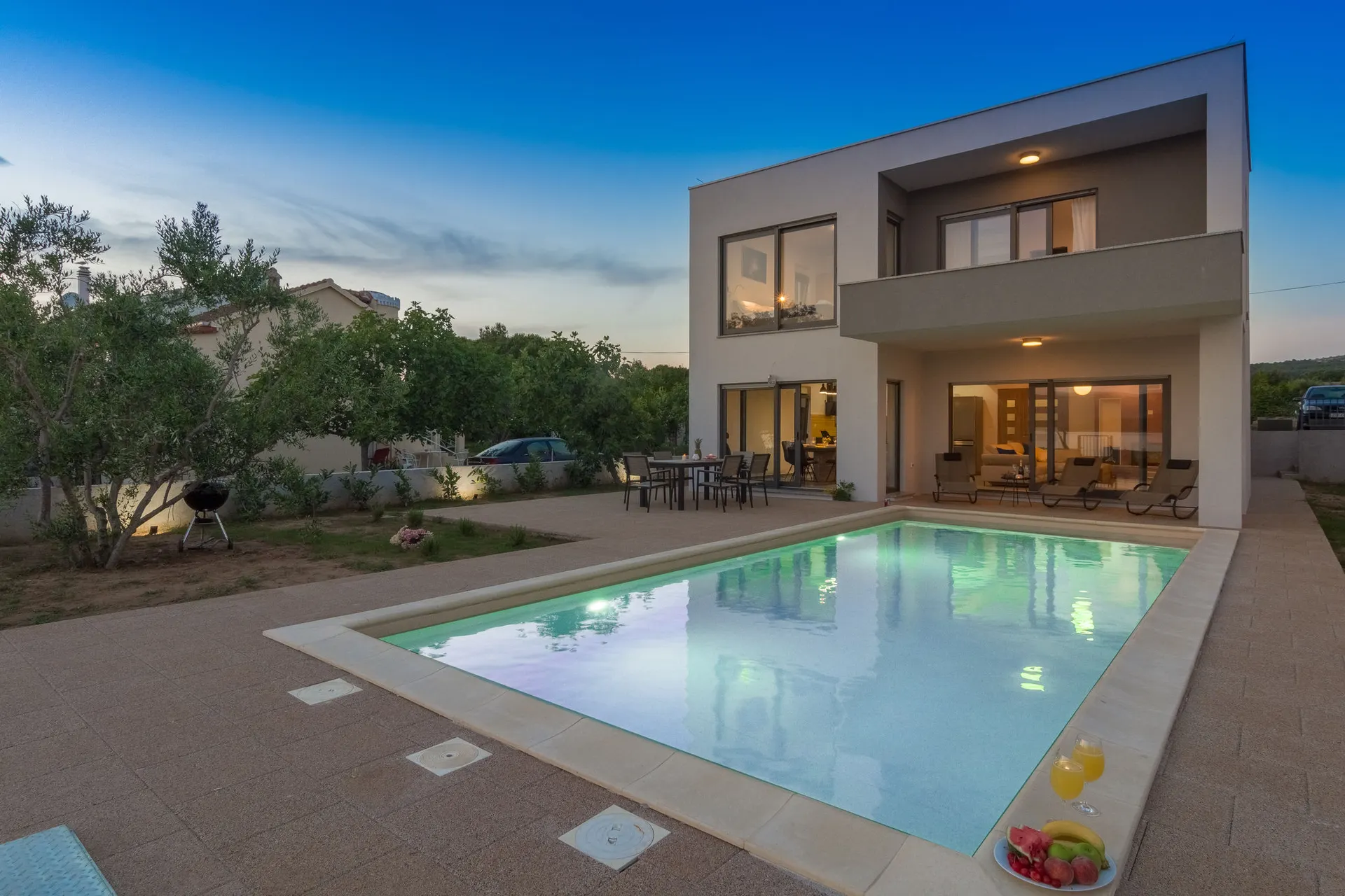 Extérieur maison de vacances (été)