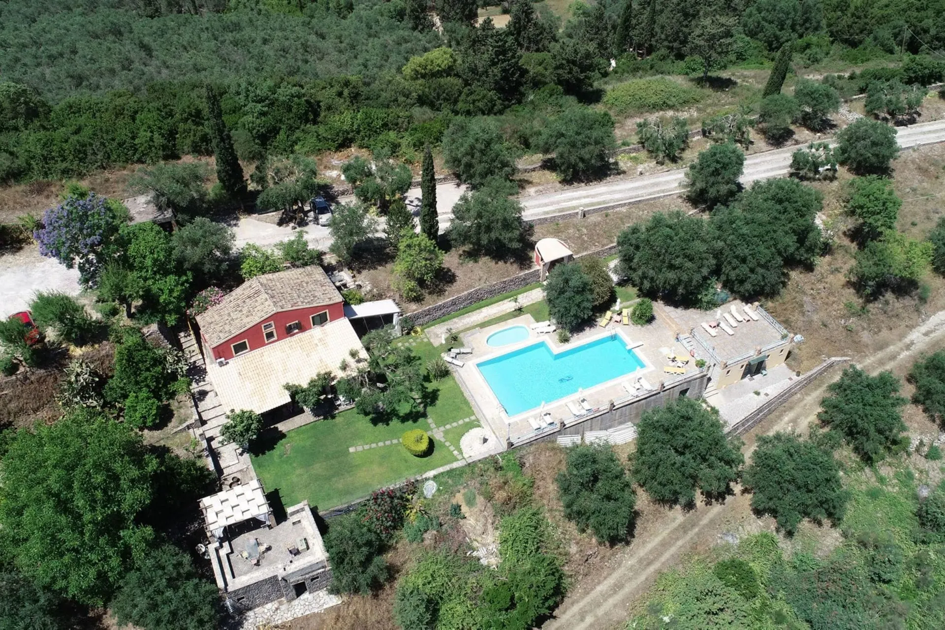 Extérieur maison de vacances (été)