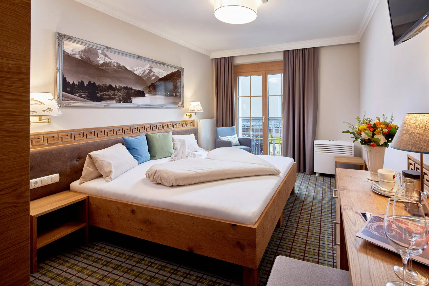 Voorbeeldkamer Klassik met Balkon