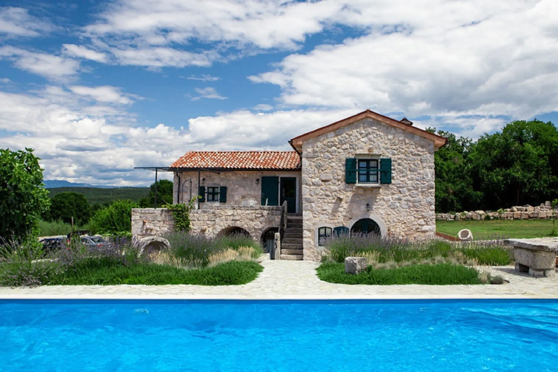 Extérieur maison de vacances (été)