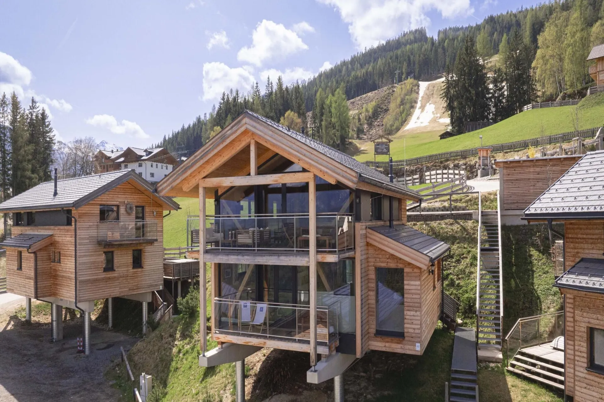Extérieur maison de vacances (été)