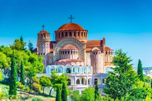 Fly-drive Mystieke kloosters vanaf Thessaloniki