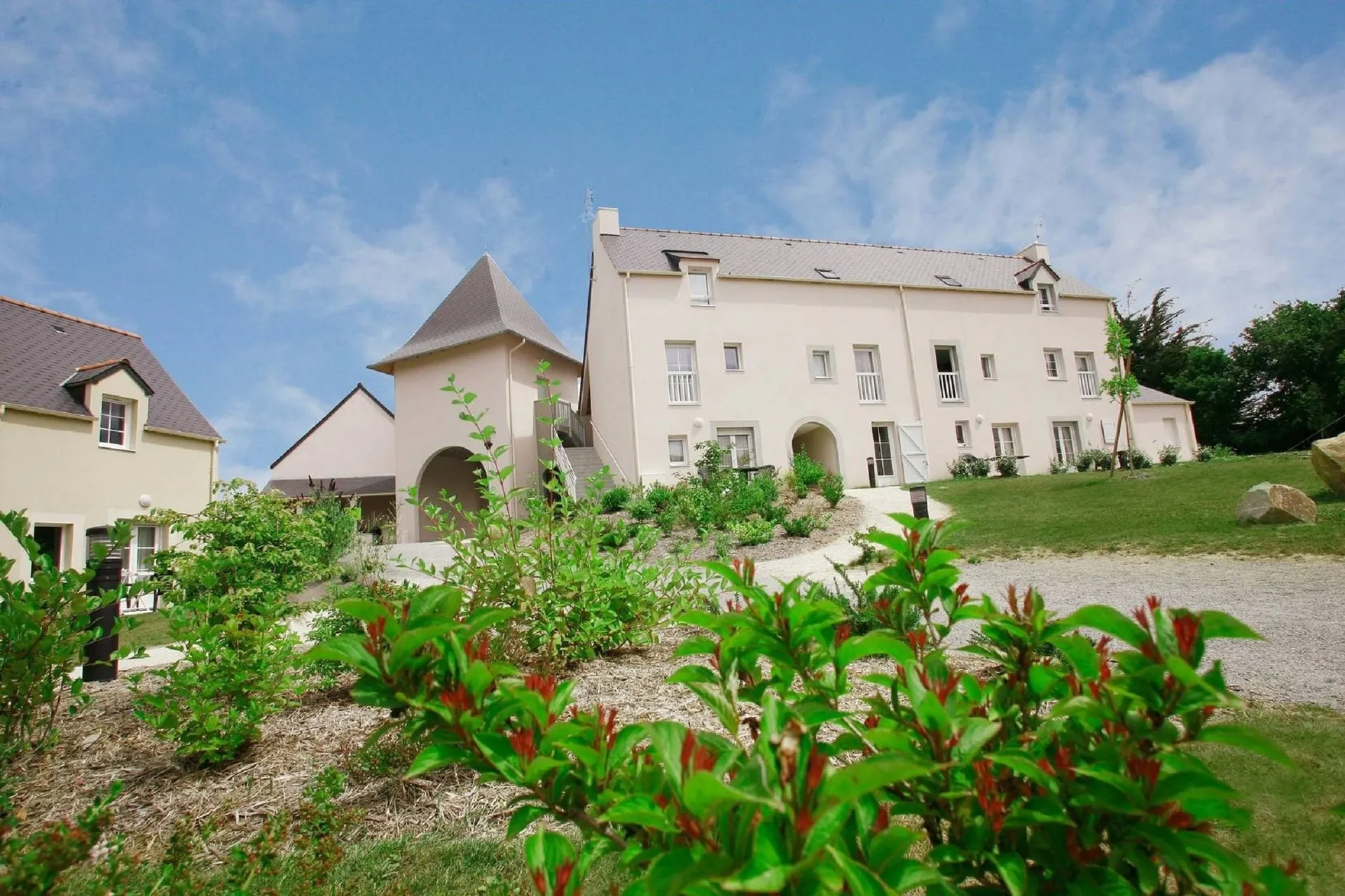 Extérieur maison de vacances (été)