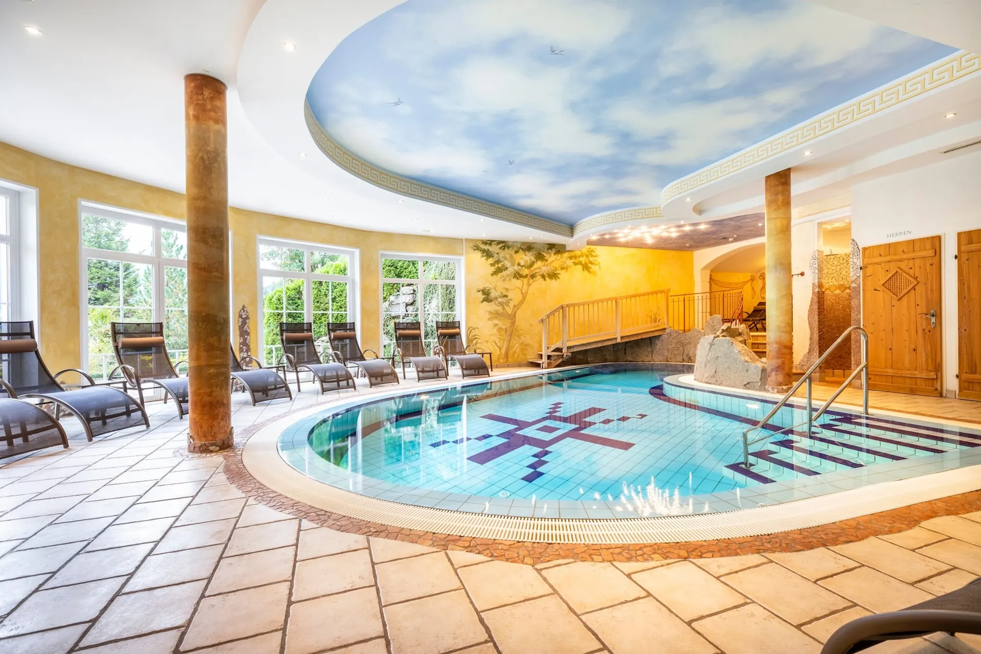 Piscine maison de vacances