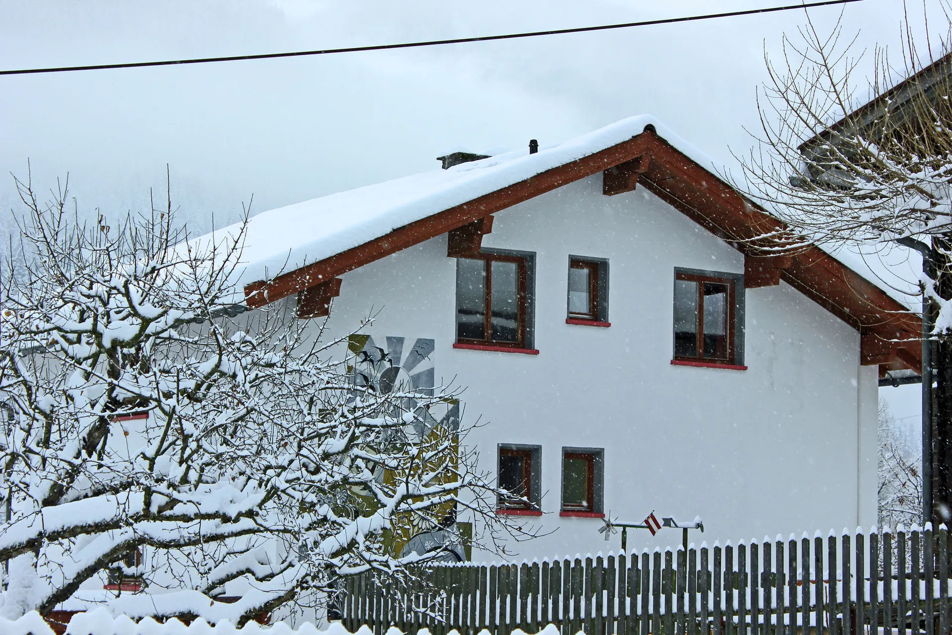 Extérieur maison de vacances (hiver)