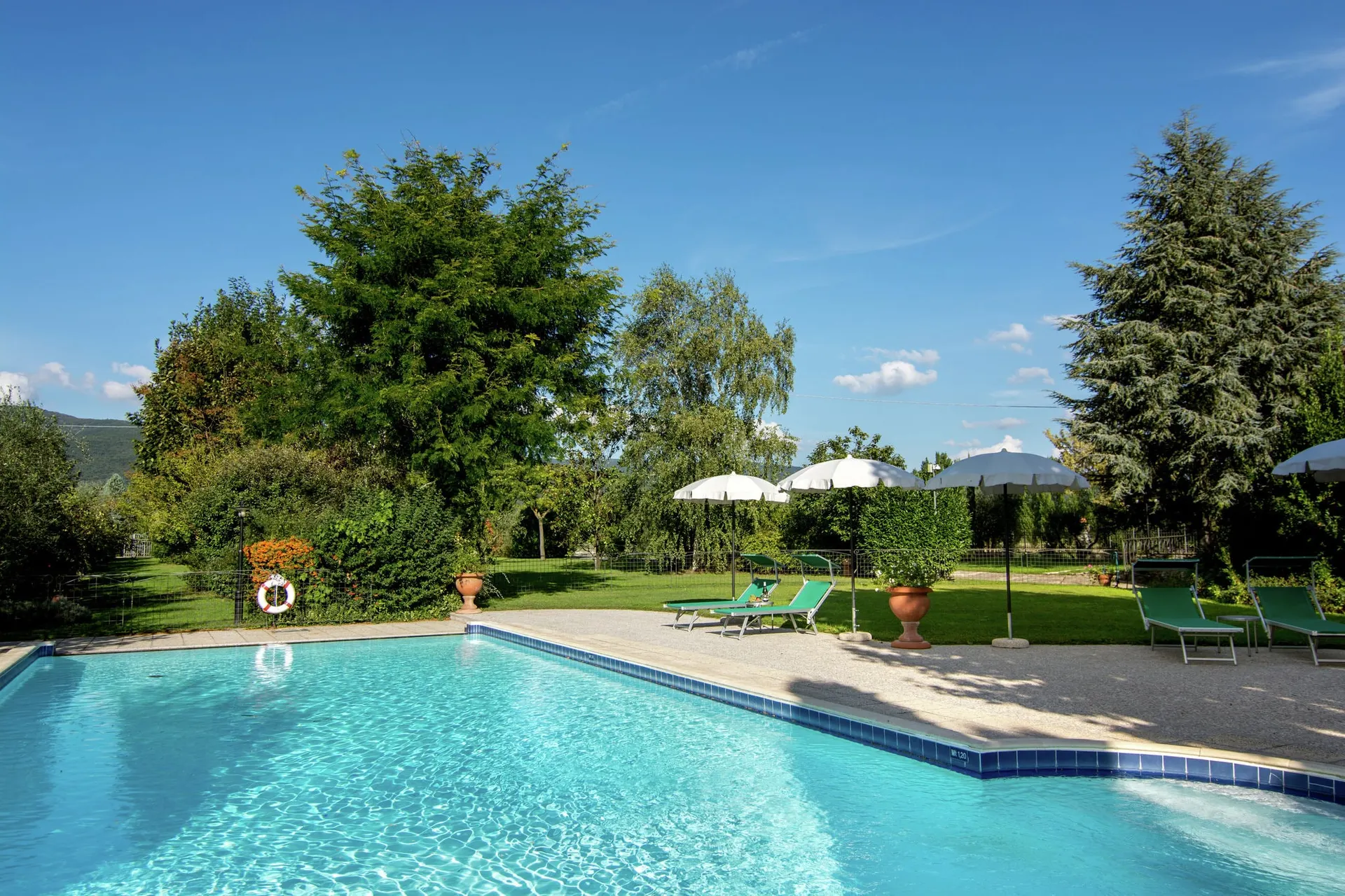 Exterieur vakantiehuis (zomer)