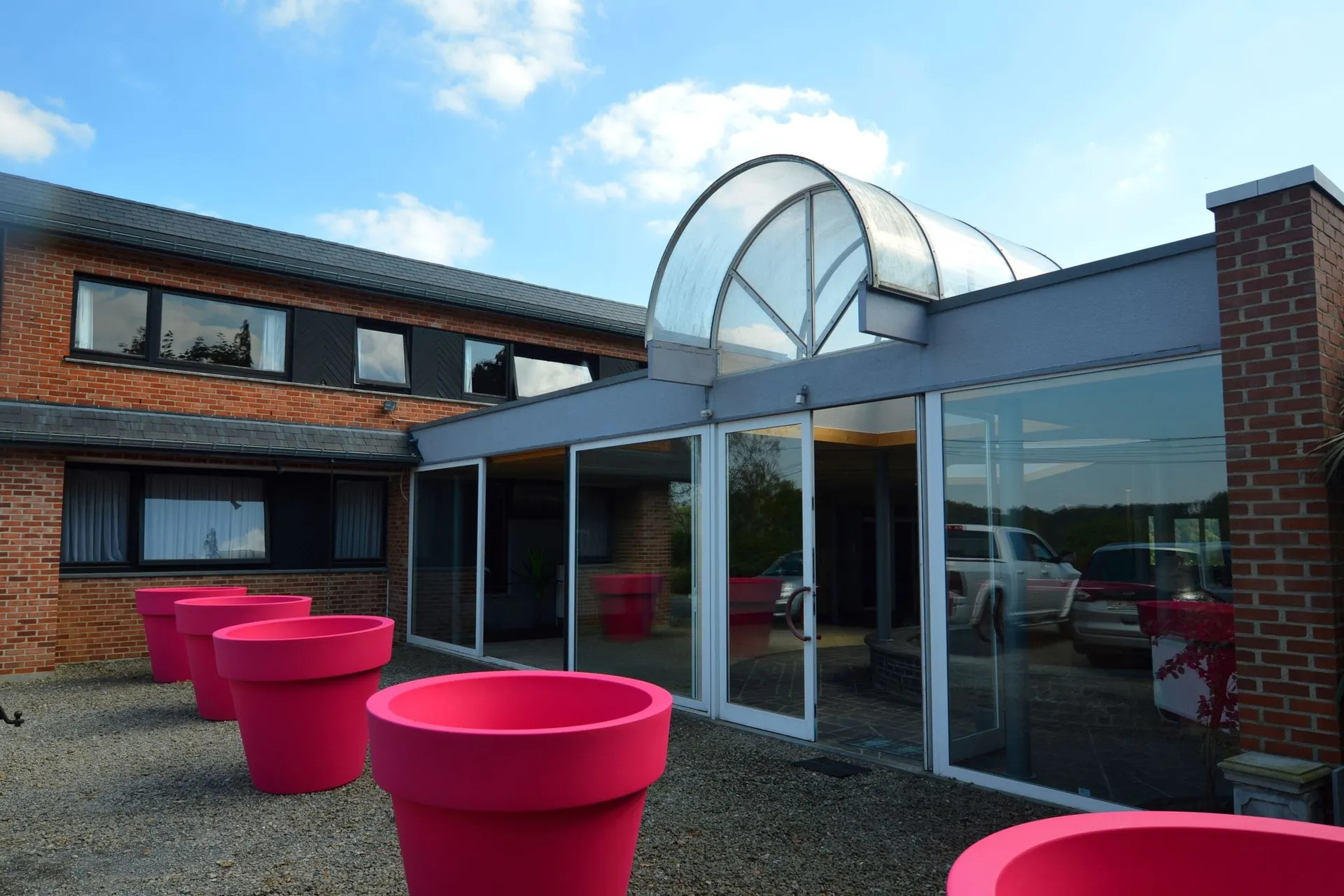 Exterieur vakantiehuis (zomer)