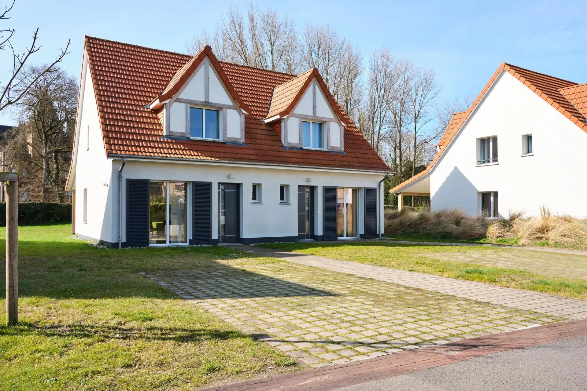 Exterieur vakantiehuis (zomer)