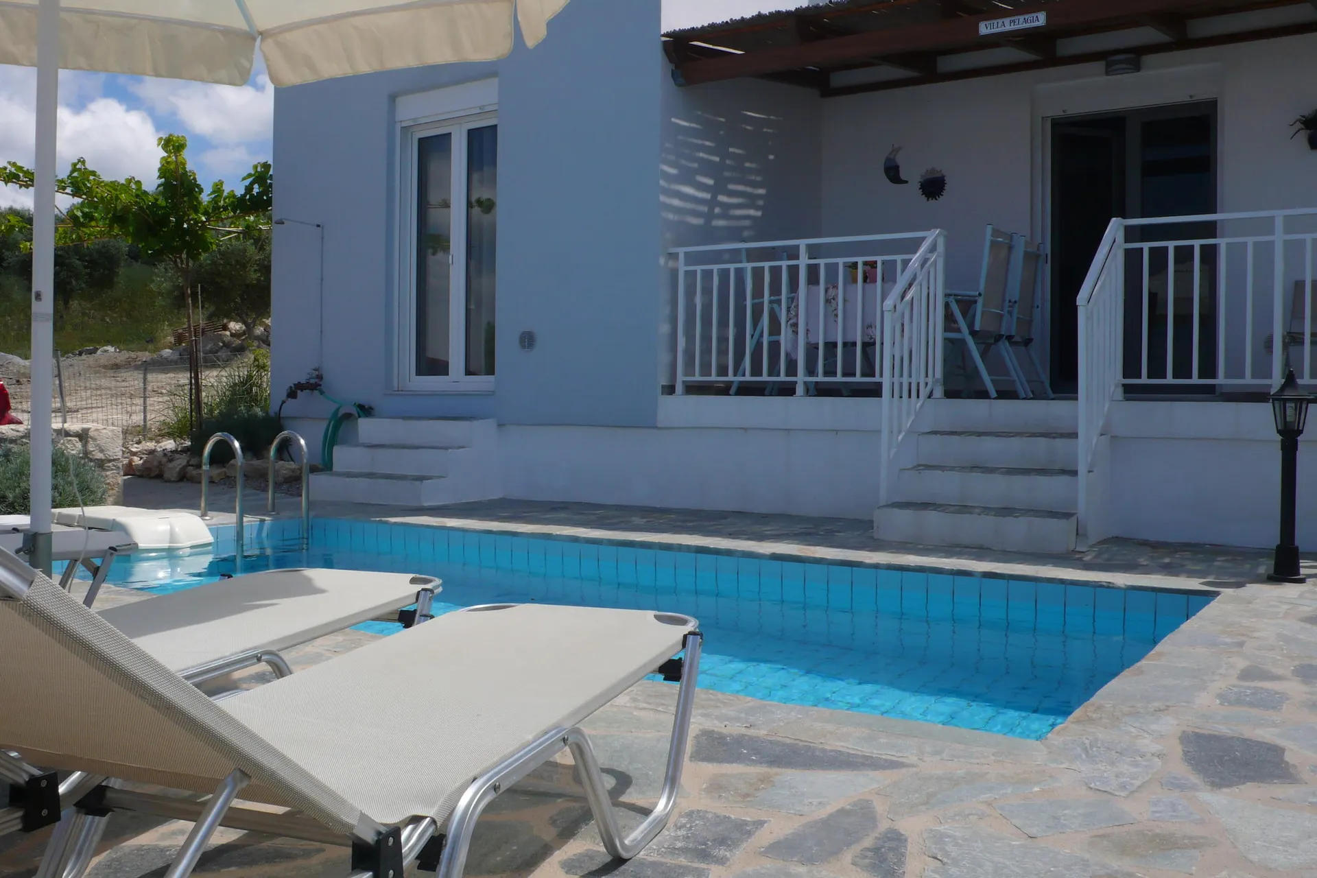 Extérieur maison de vacances (été)