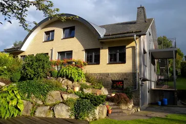 Exterieur vakantiehuis (zomer)