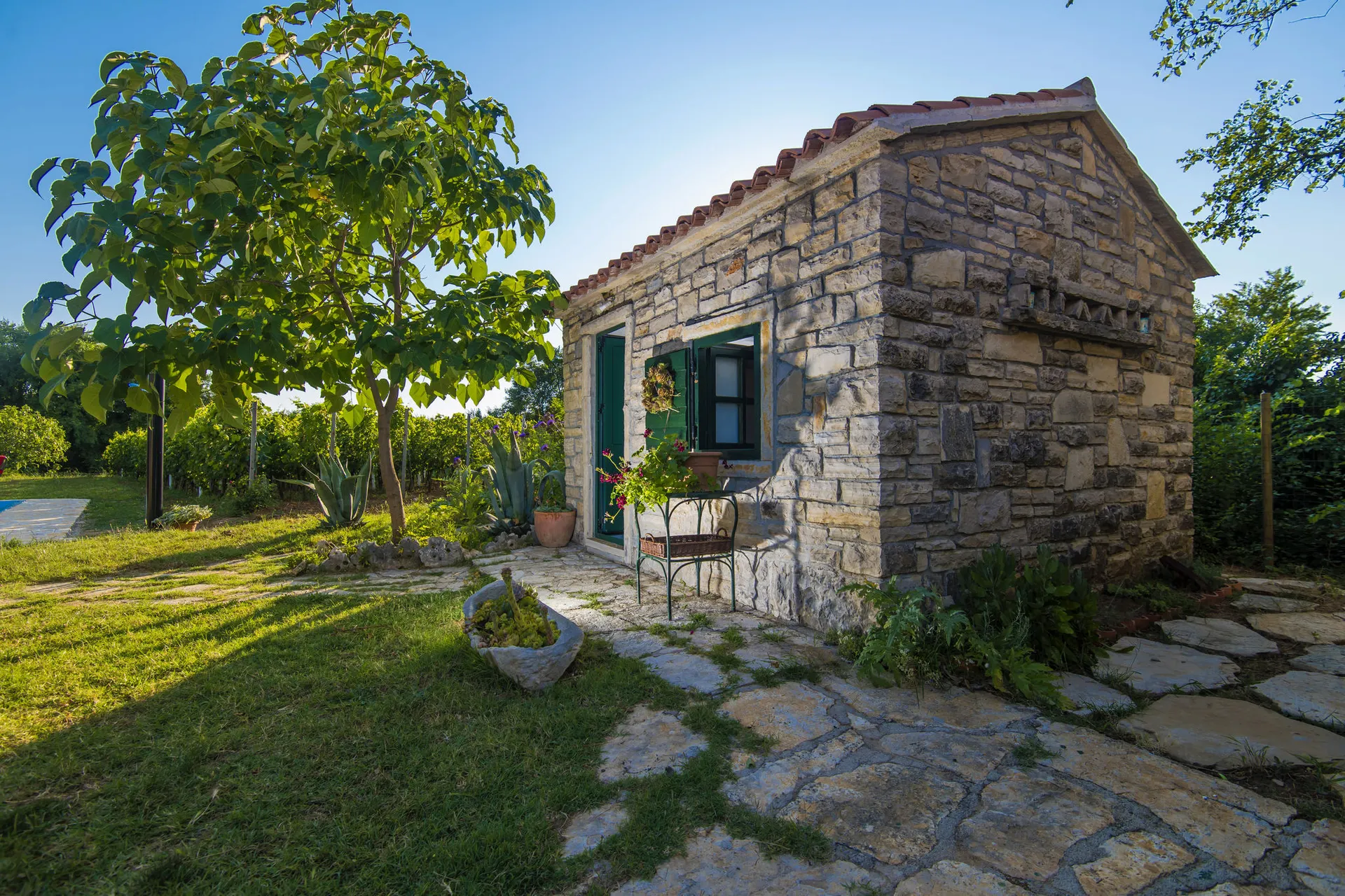 Extérieur maison de vacances (été)