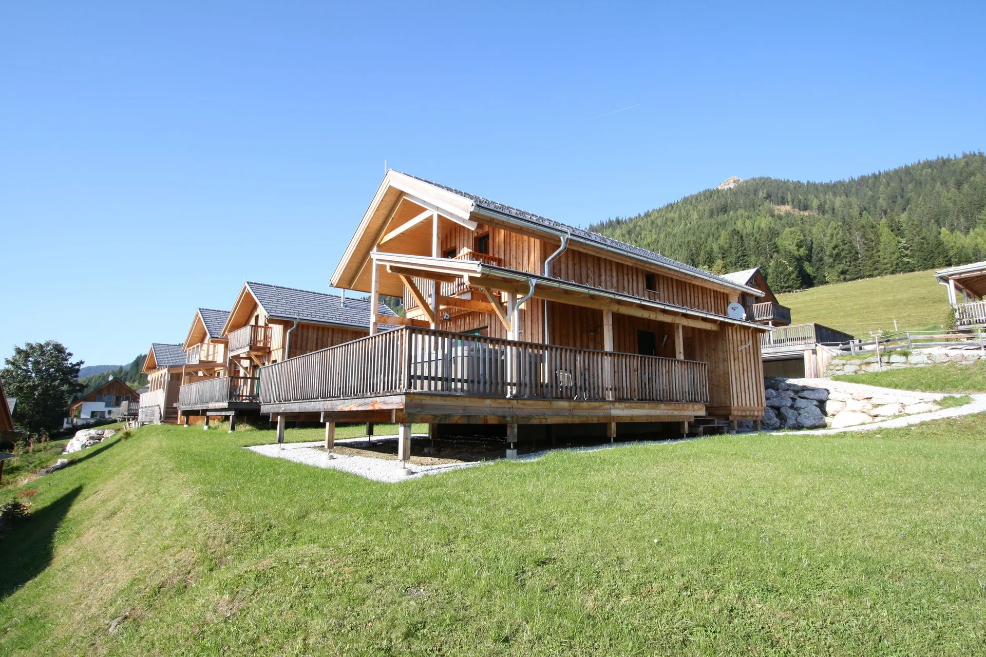 Extérieur maison de vacances (été)