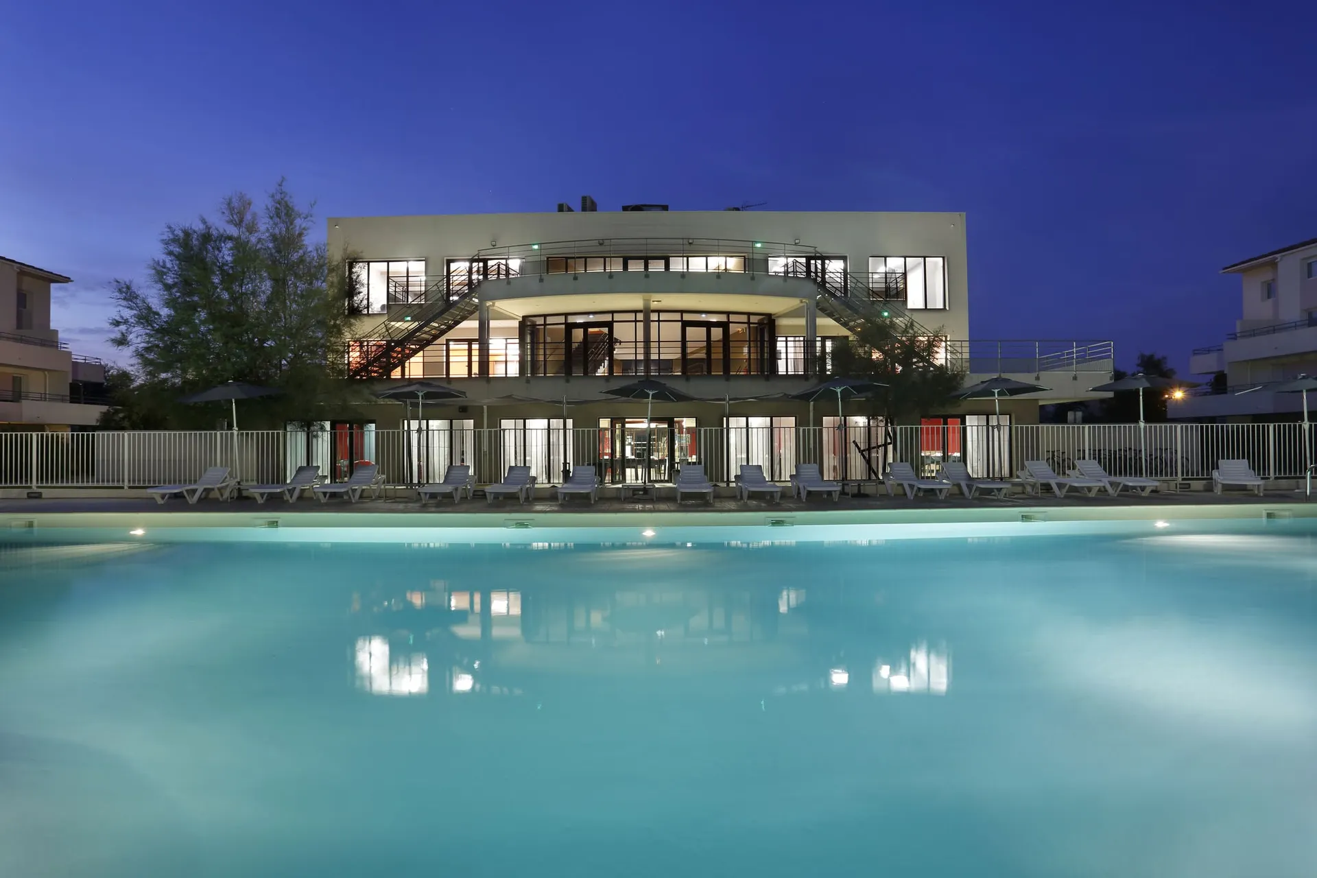 Extérieur maison de vacances (été)