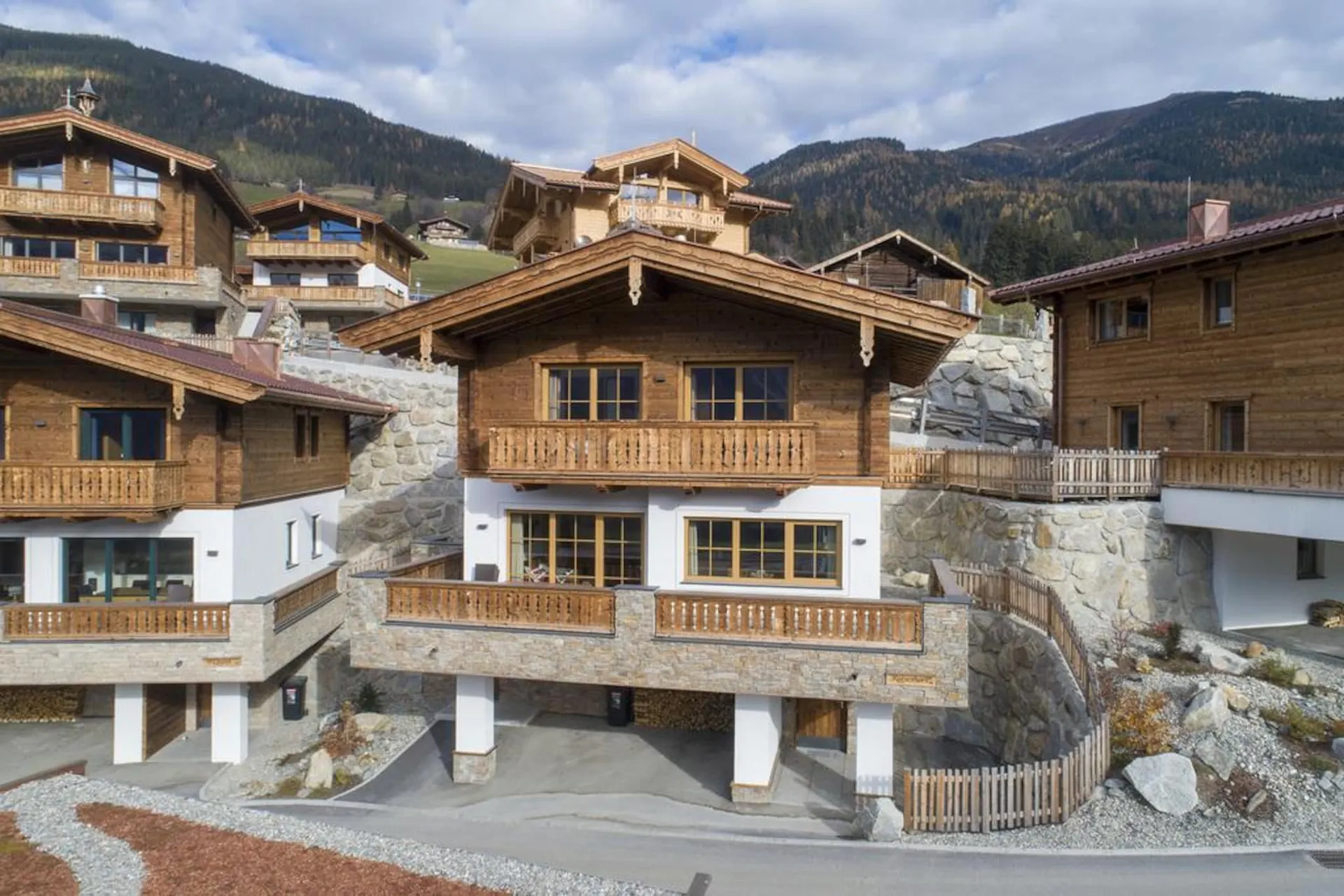 Extérieur maison de vacances (été)