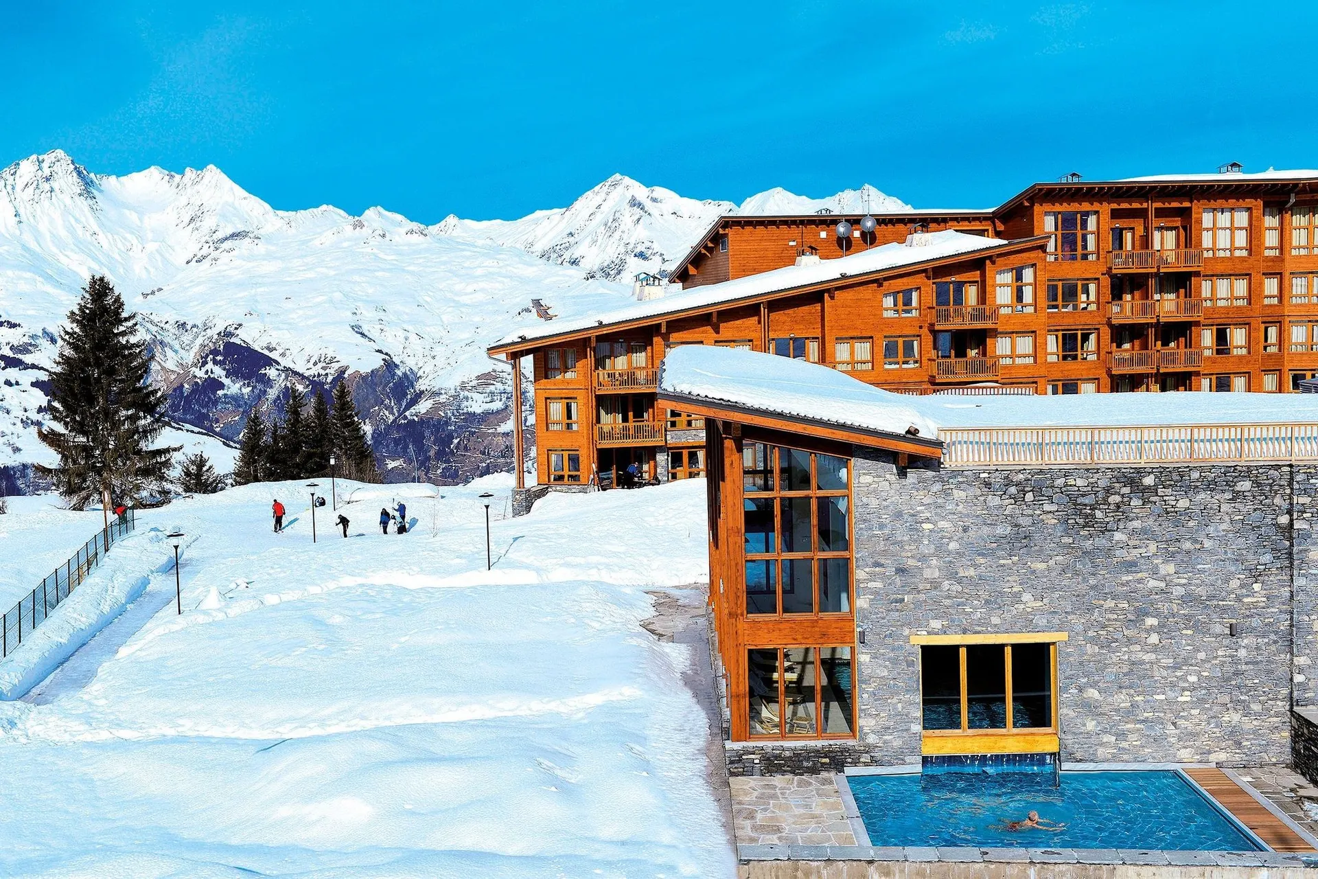Extérieur maison de vacances (hiver)