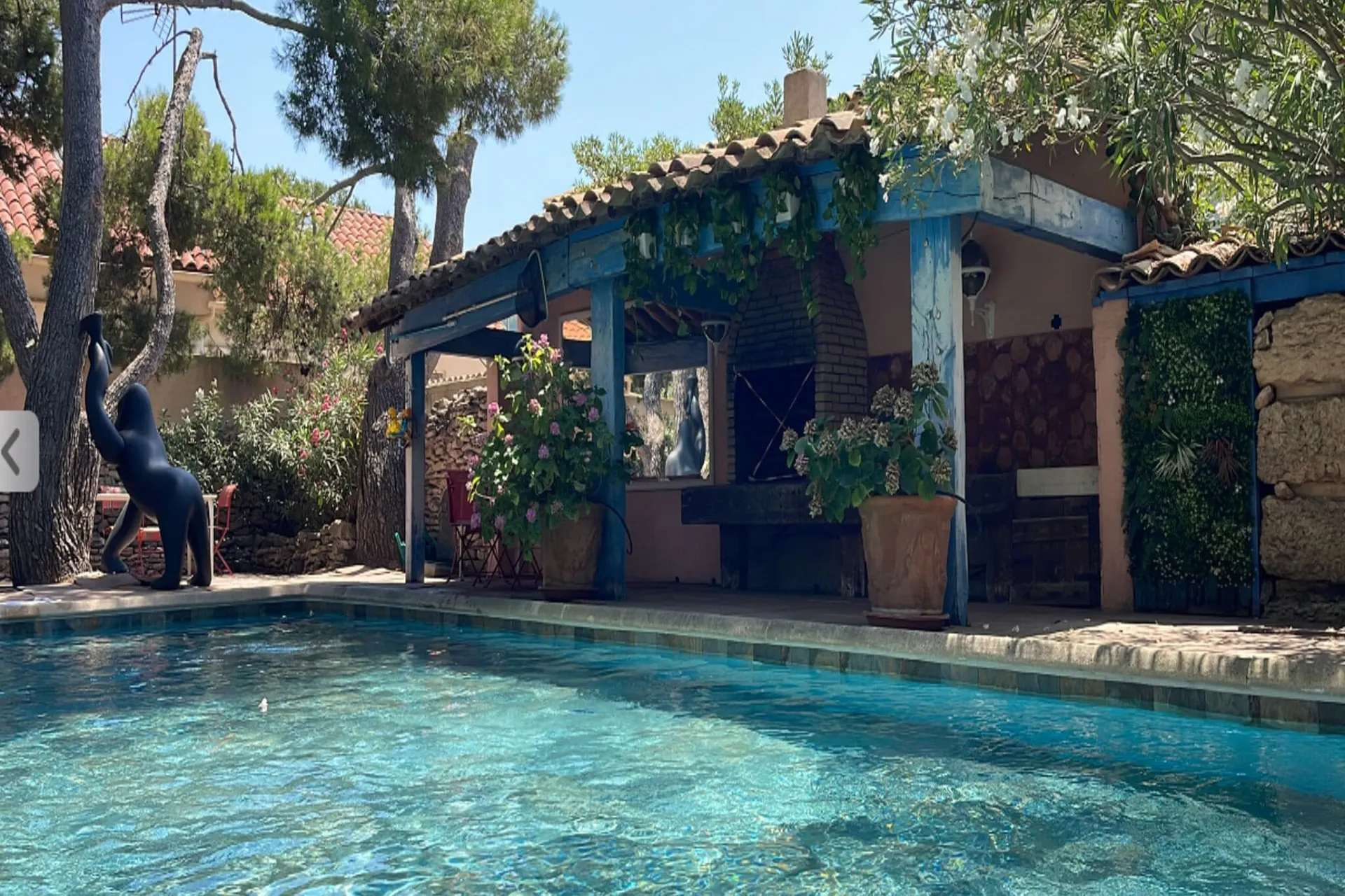Piscine maison de vacances