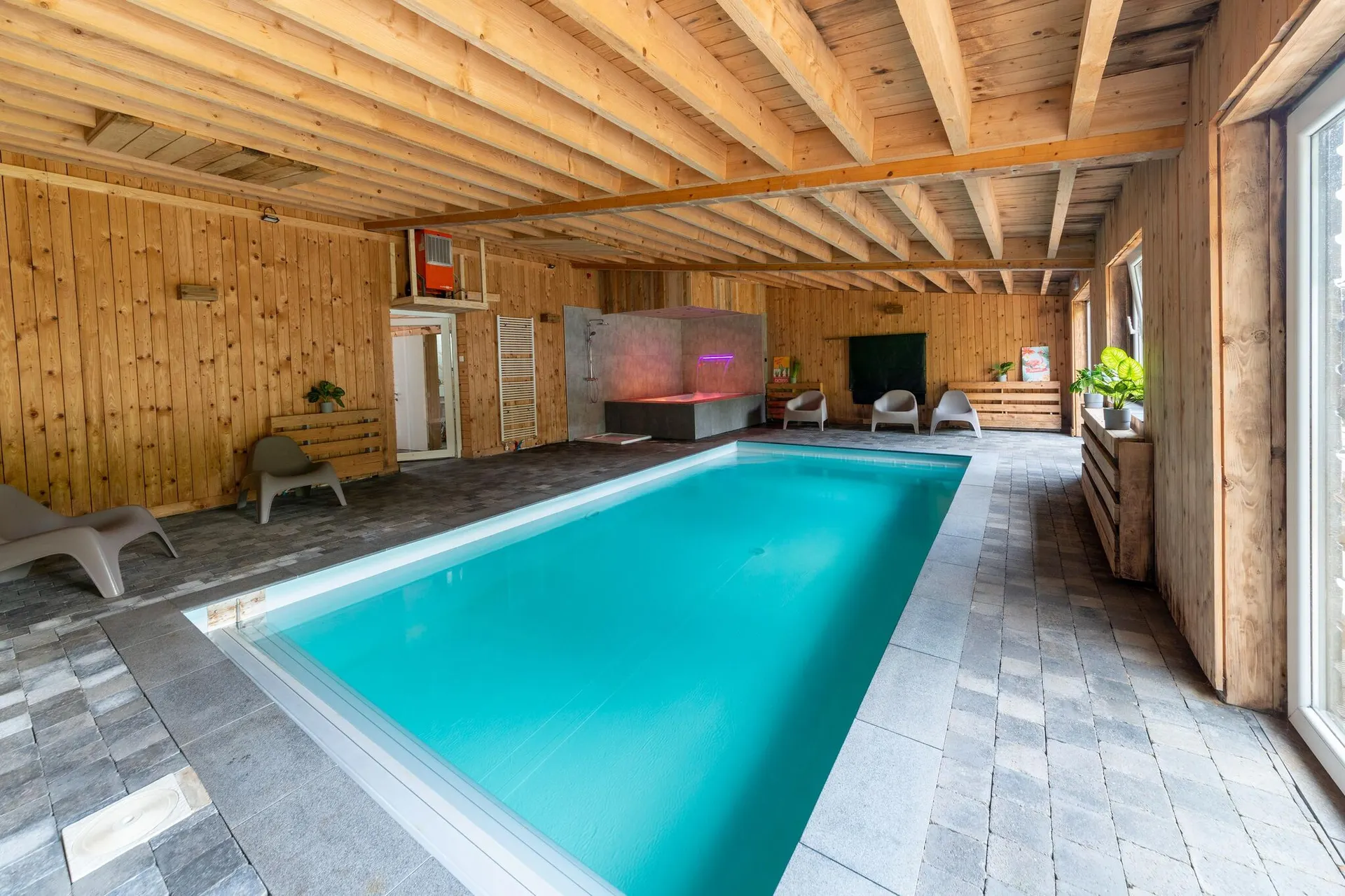 Piscine maison de vacances