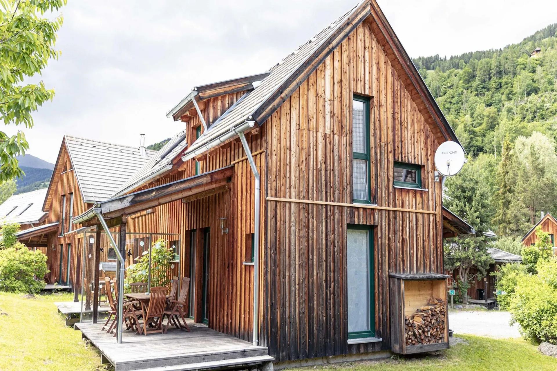 Extérieur maison de vacances (été)