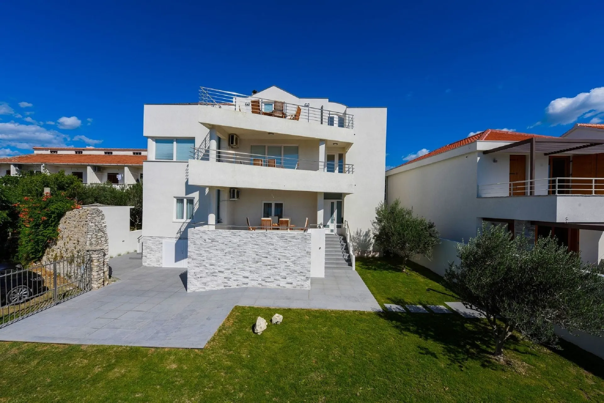 Extérieur maison de vacances (été)