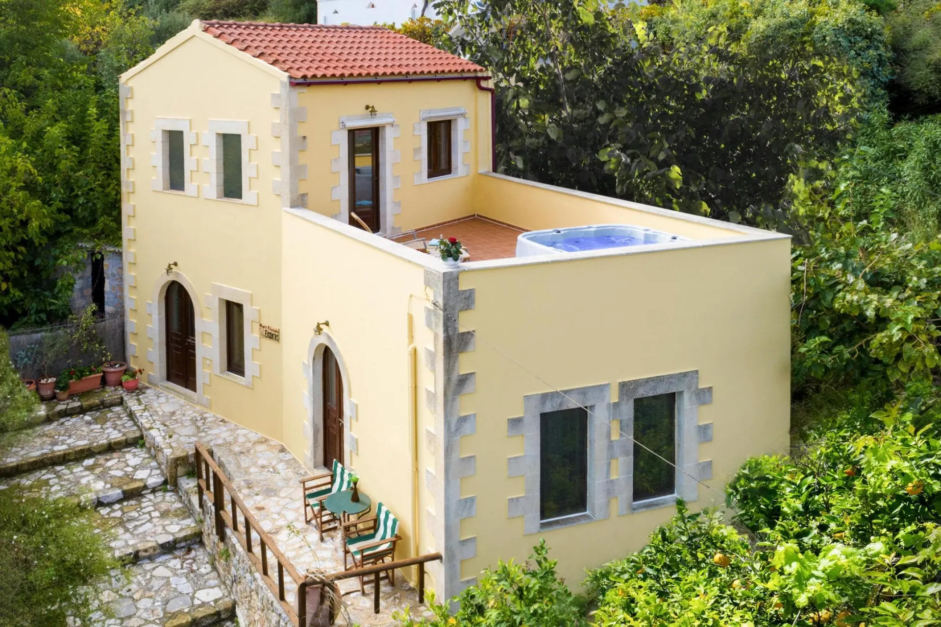 Extérieur maison de vacances (été)