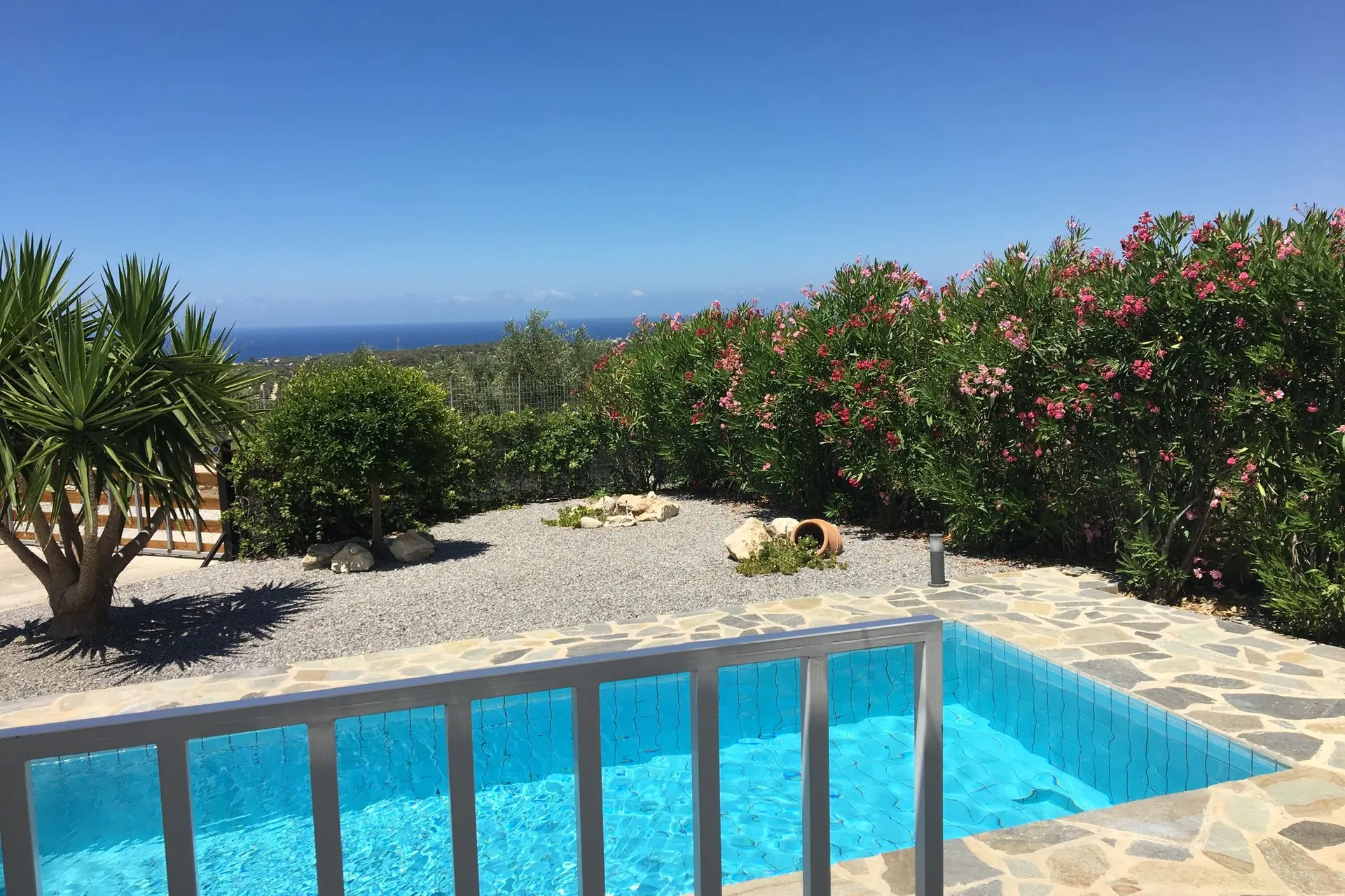 Piscine maison de vacances