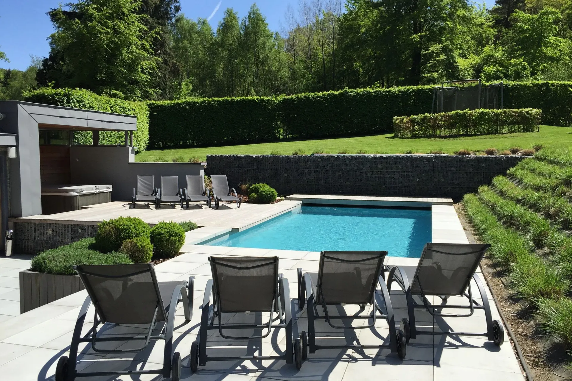 Piscine maison de vacances