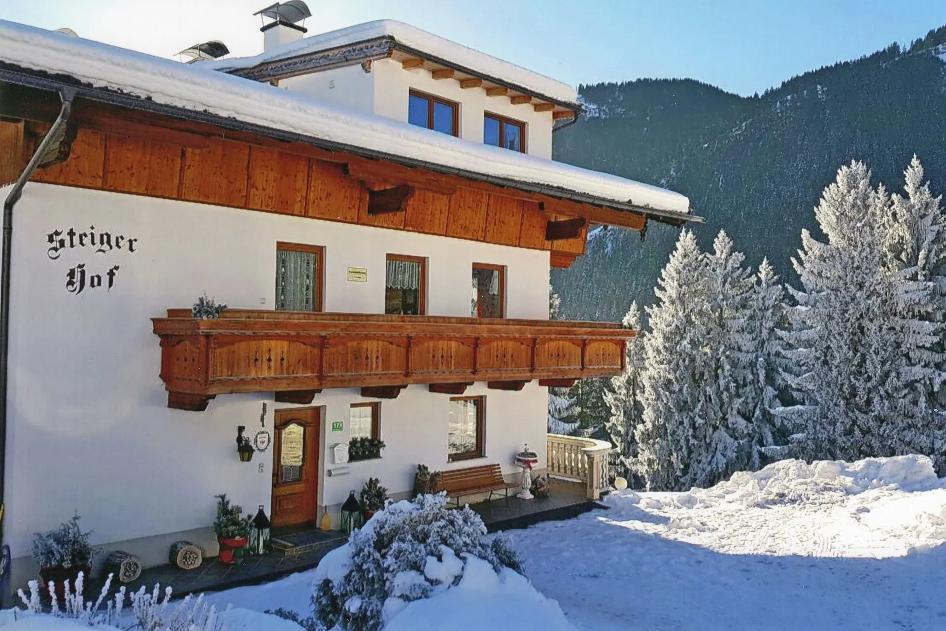 Extérieur maison de vacances (hiver)
