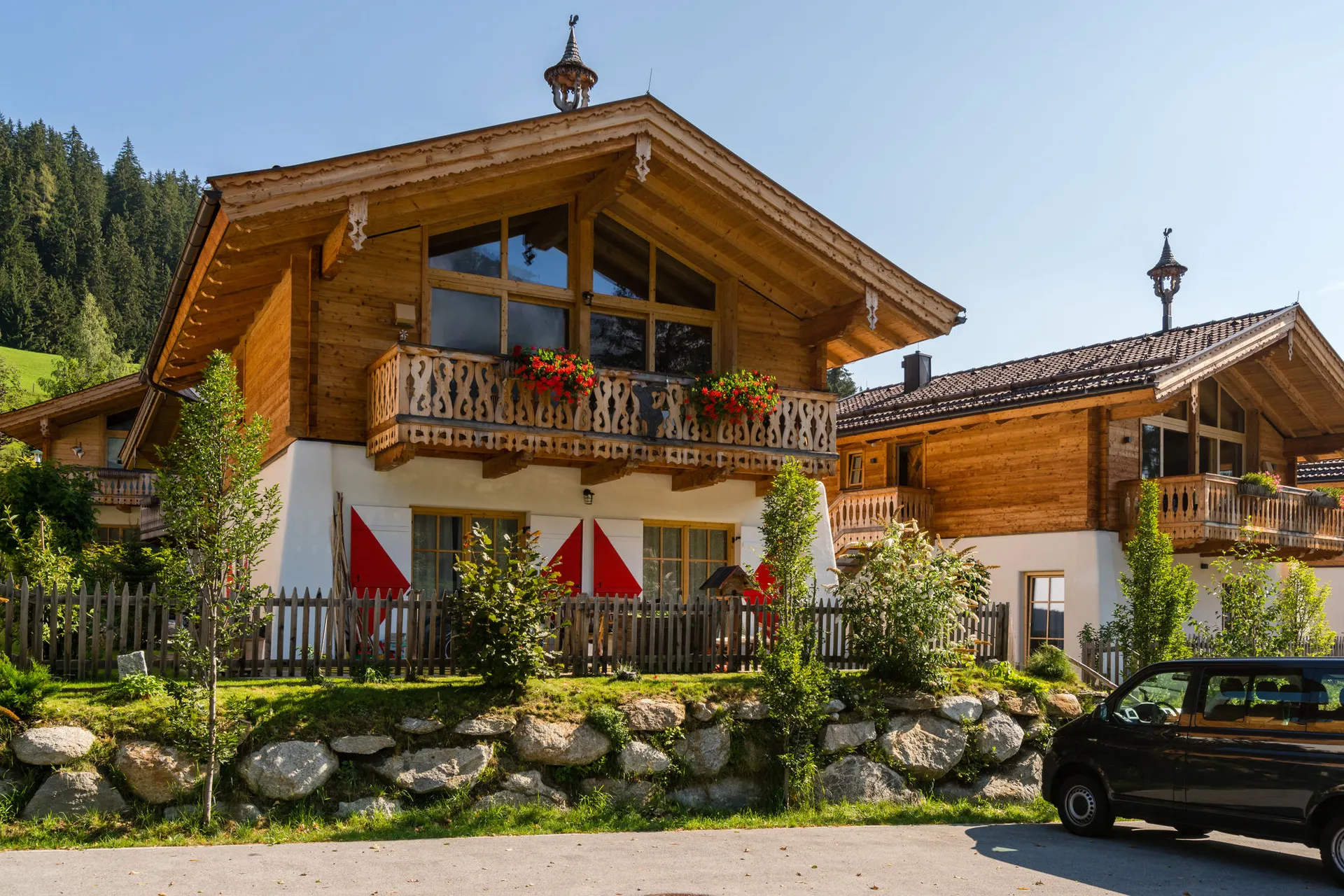 Extérieur maison de vacances (été)
