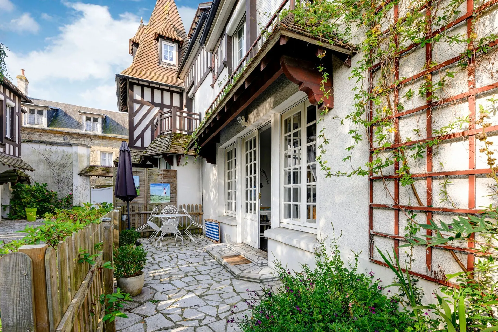 Extérieur maison de vacances (été)
