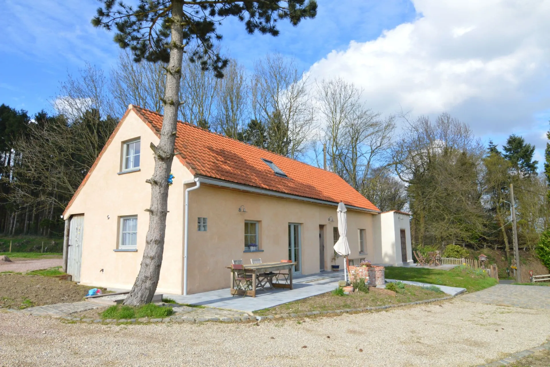 Extérieur maison de vacances (été)