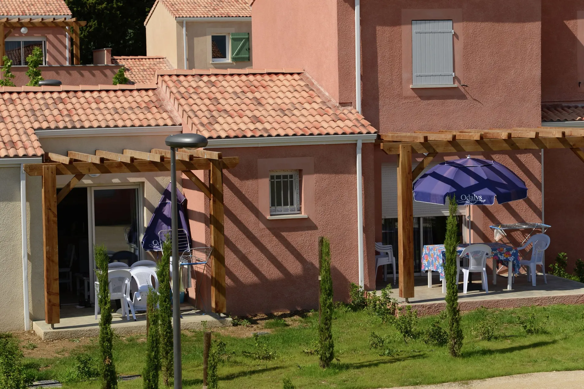 Extérieur maison de vacances (été)