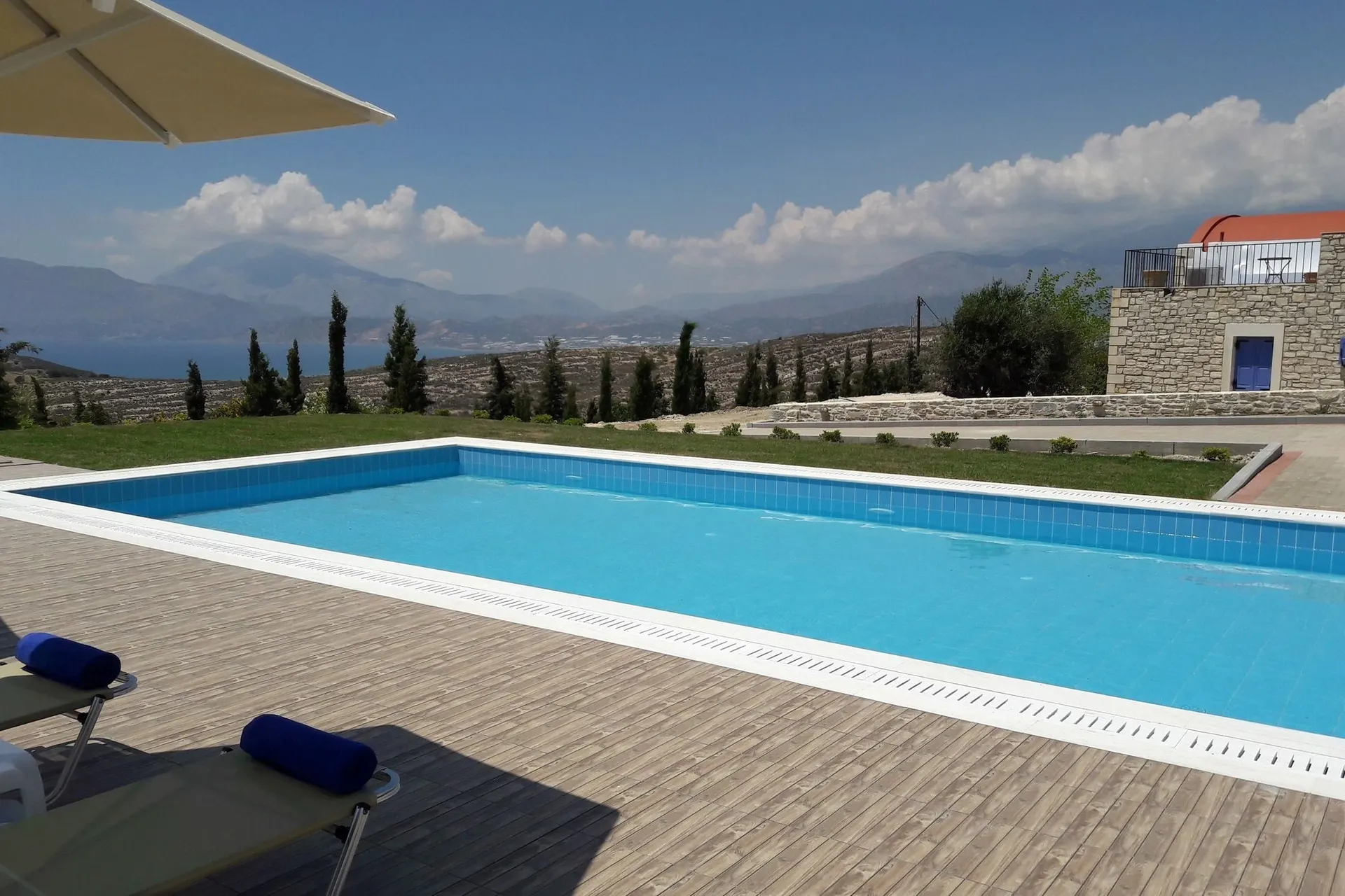 Piscine maison de vacances