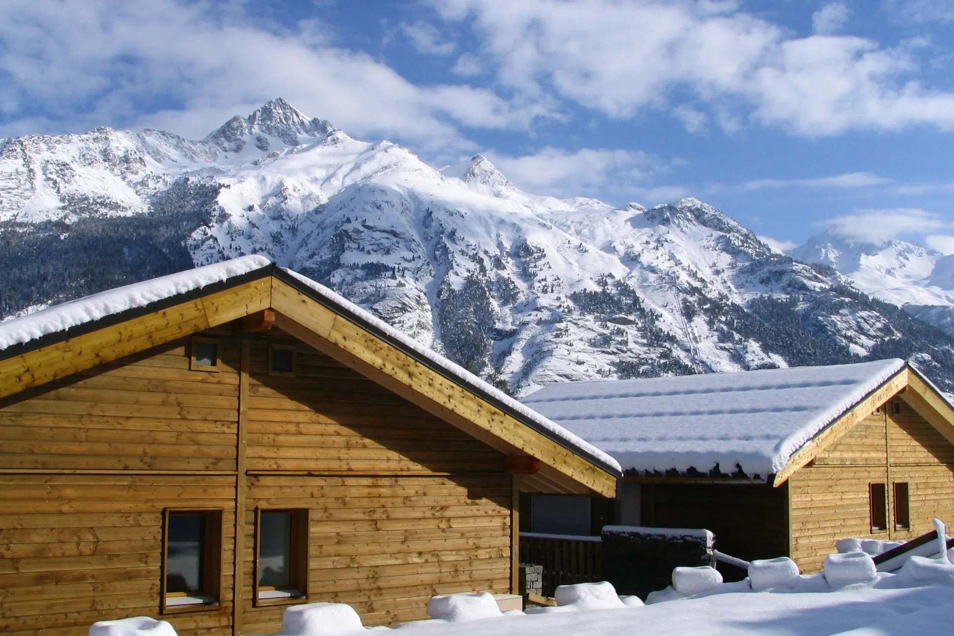 Extérieur maison de vacances (hiver)
