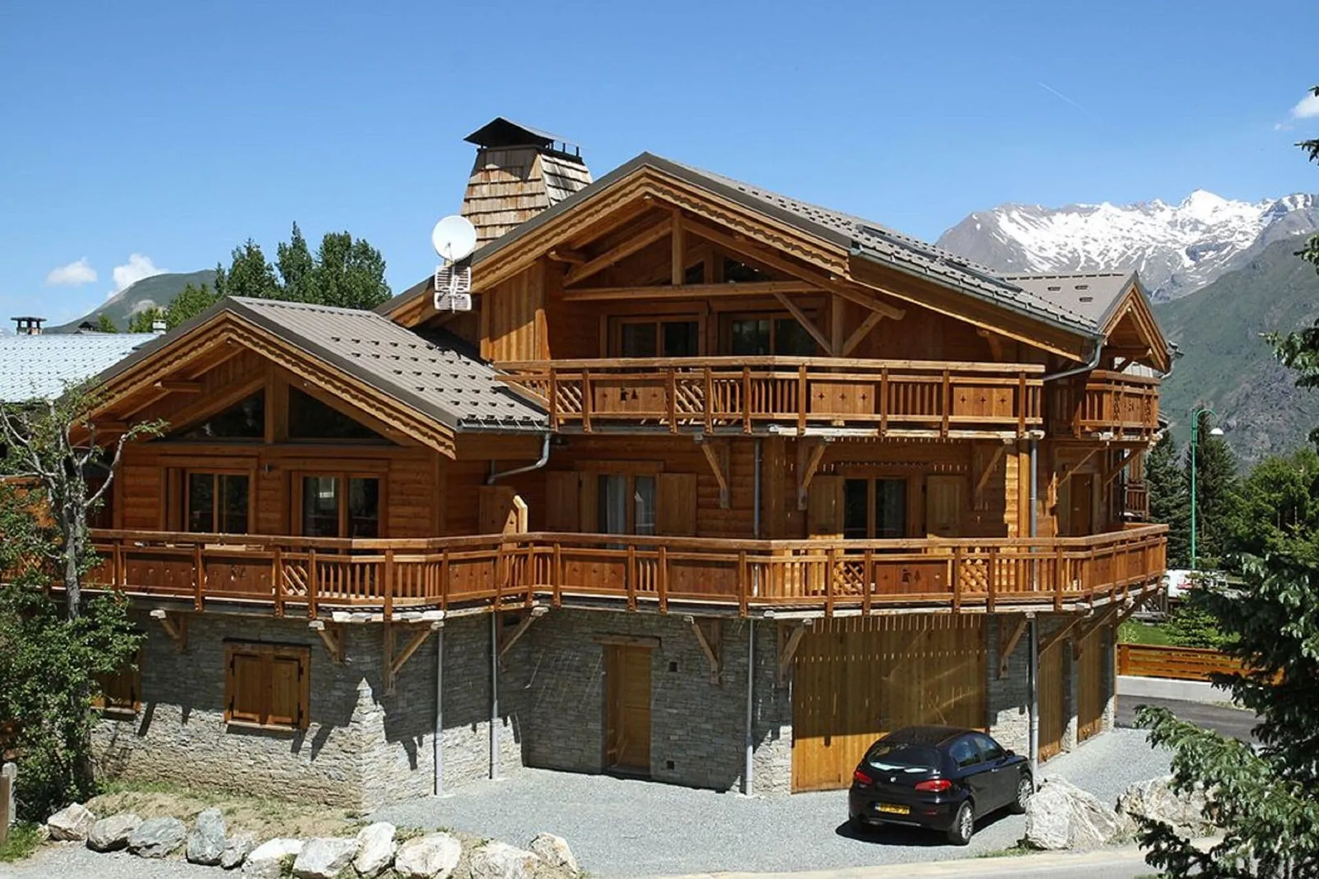 Extérieur maison de vacances (été)