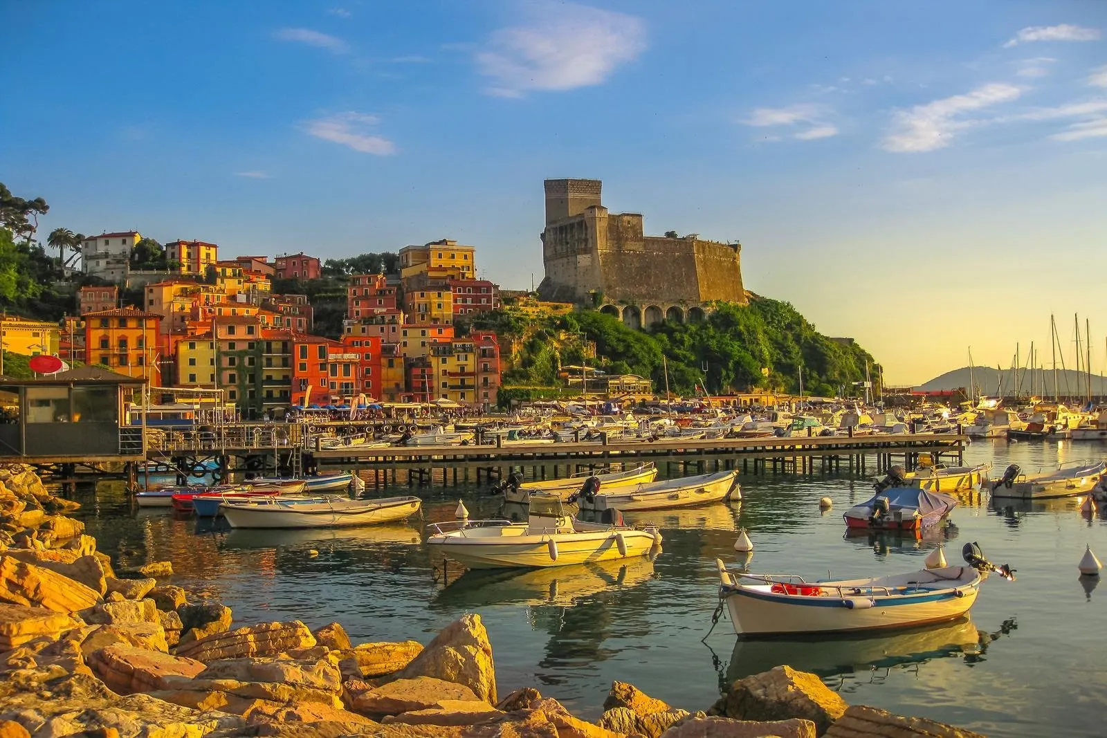 Italië - Kasteel van Lerici