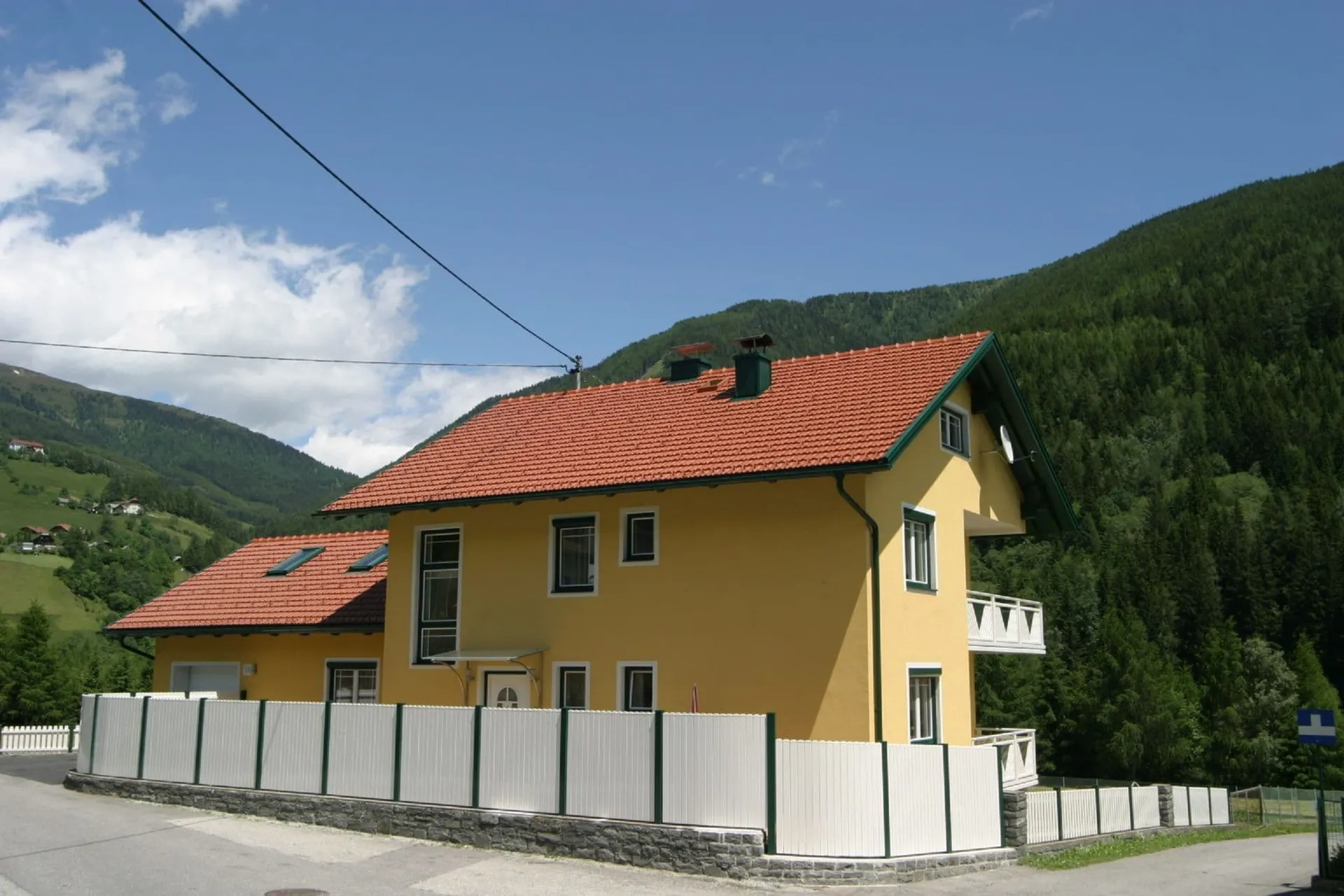 Exterieur vakantiehuis (zomer)