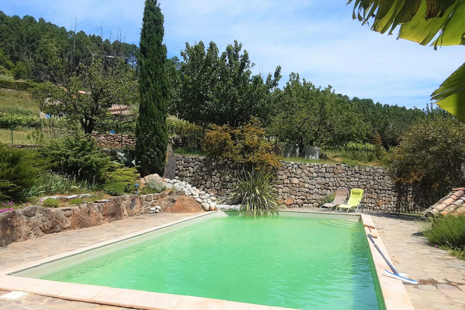 Piscine maison de vacances