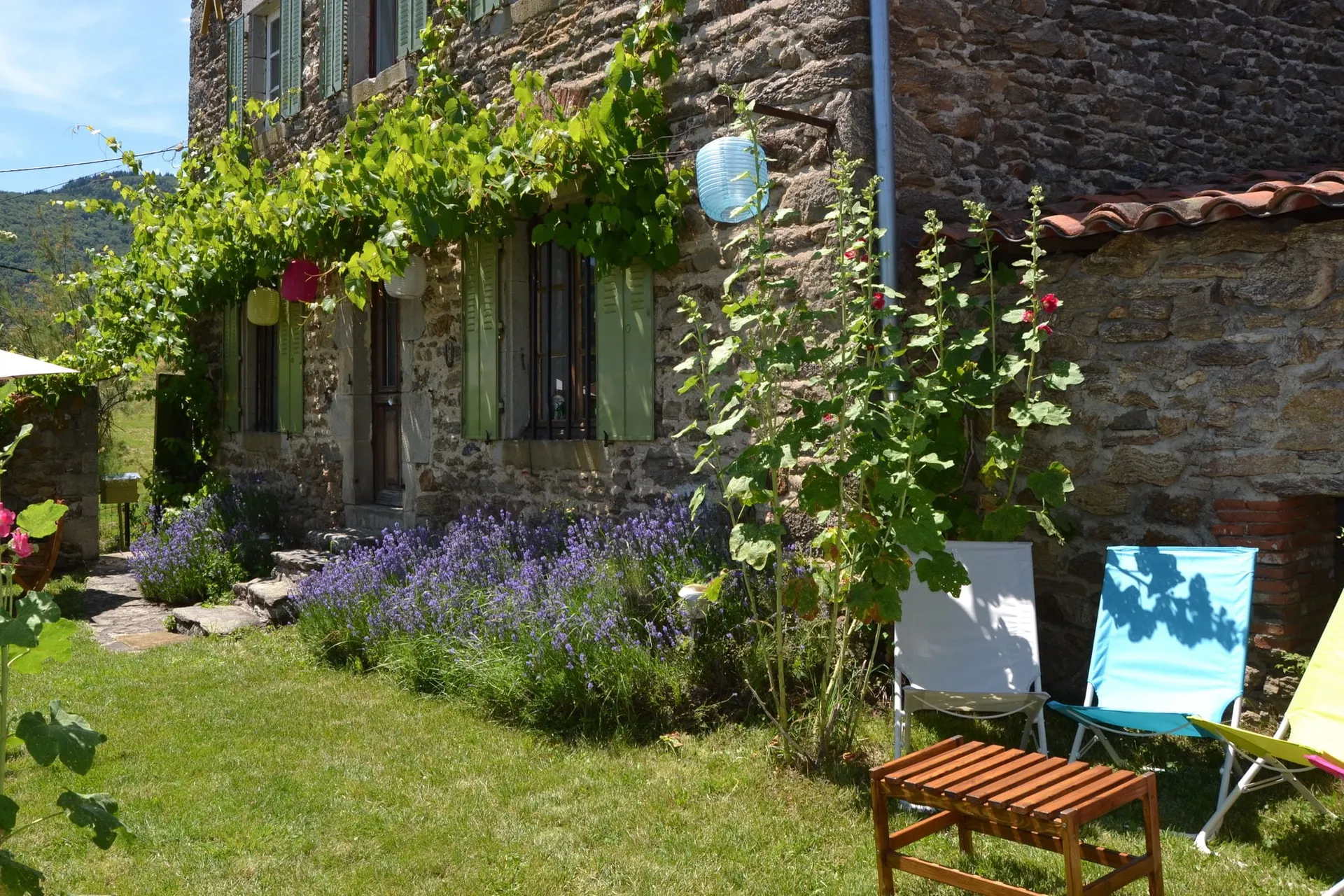 Extérieur maison de vacances (été)
