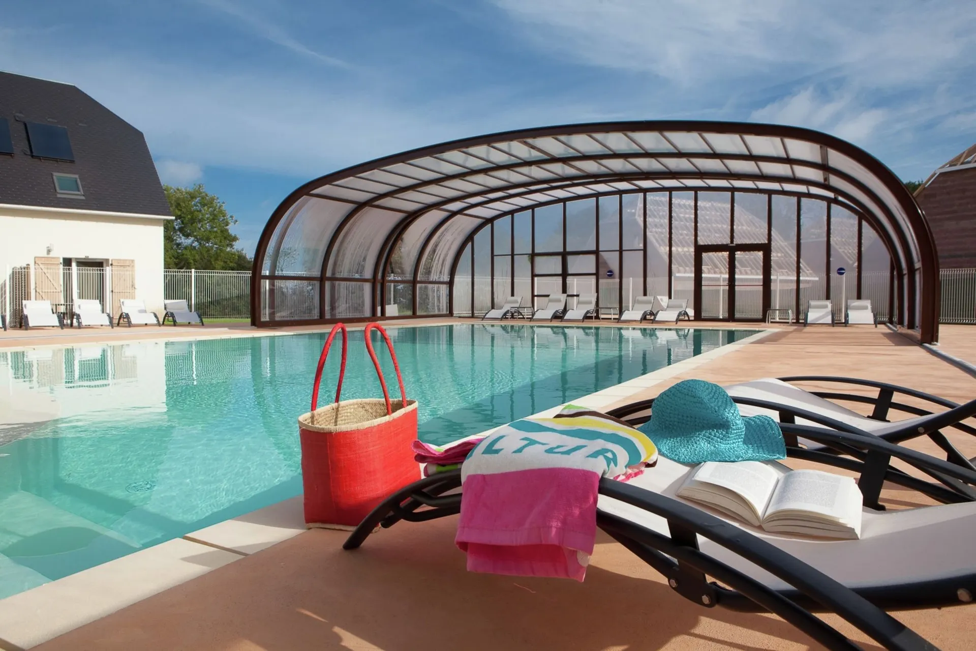 Piscine maison de vacances