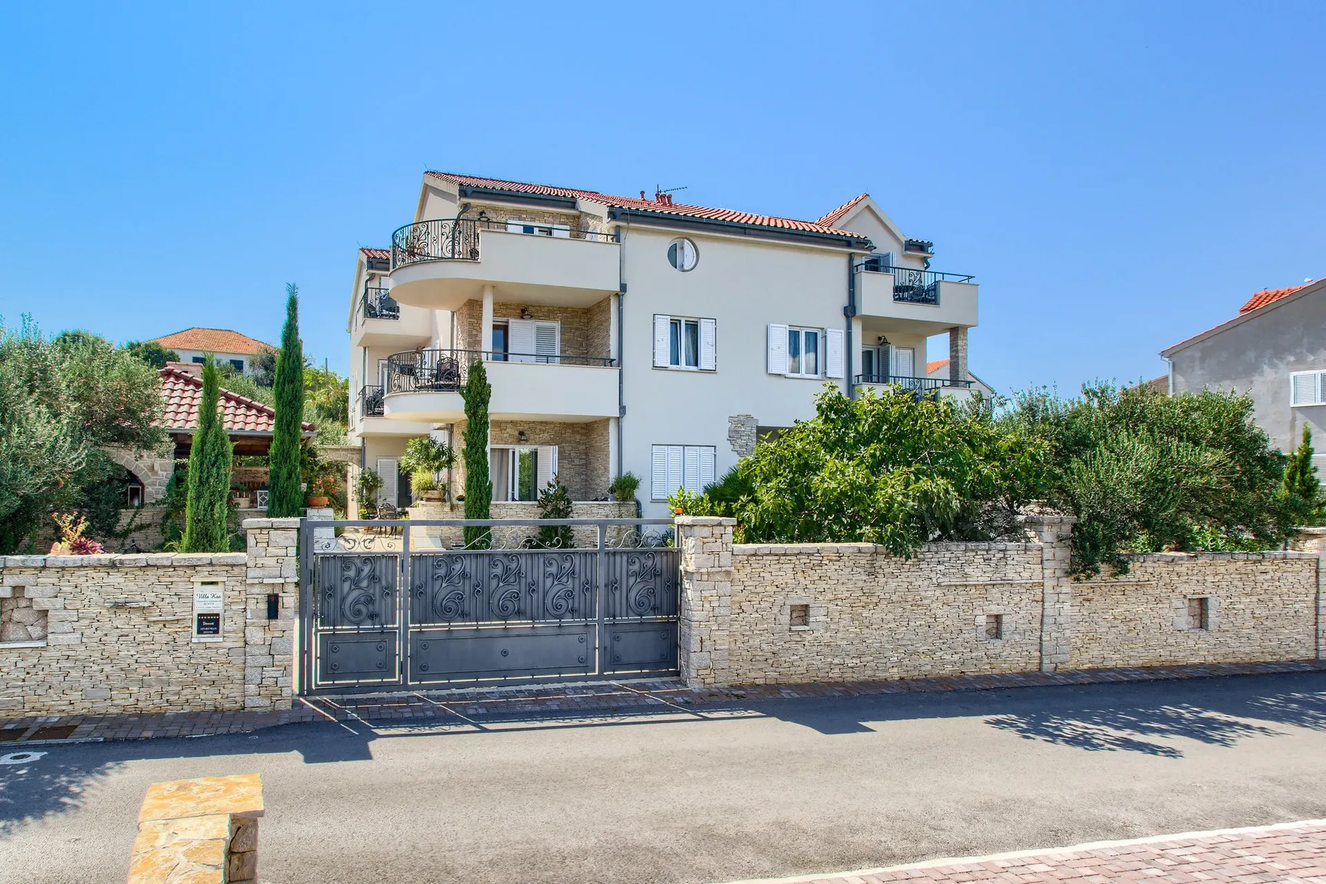 Extérieur maison de vacances (été)