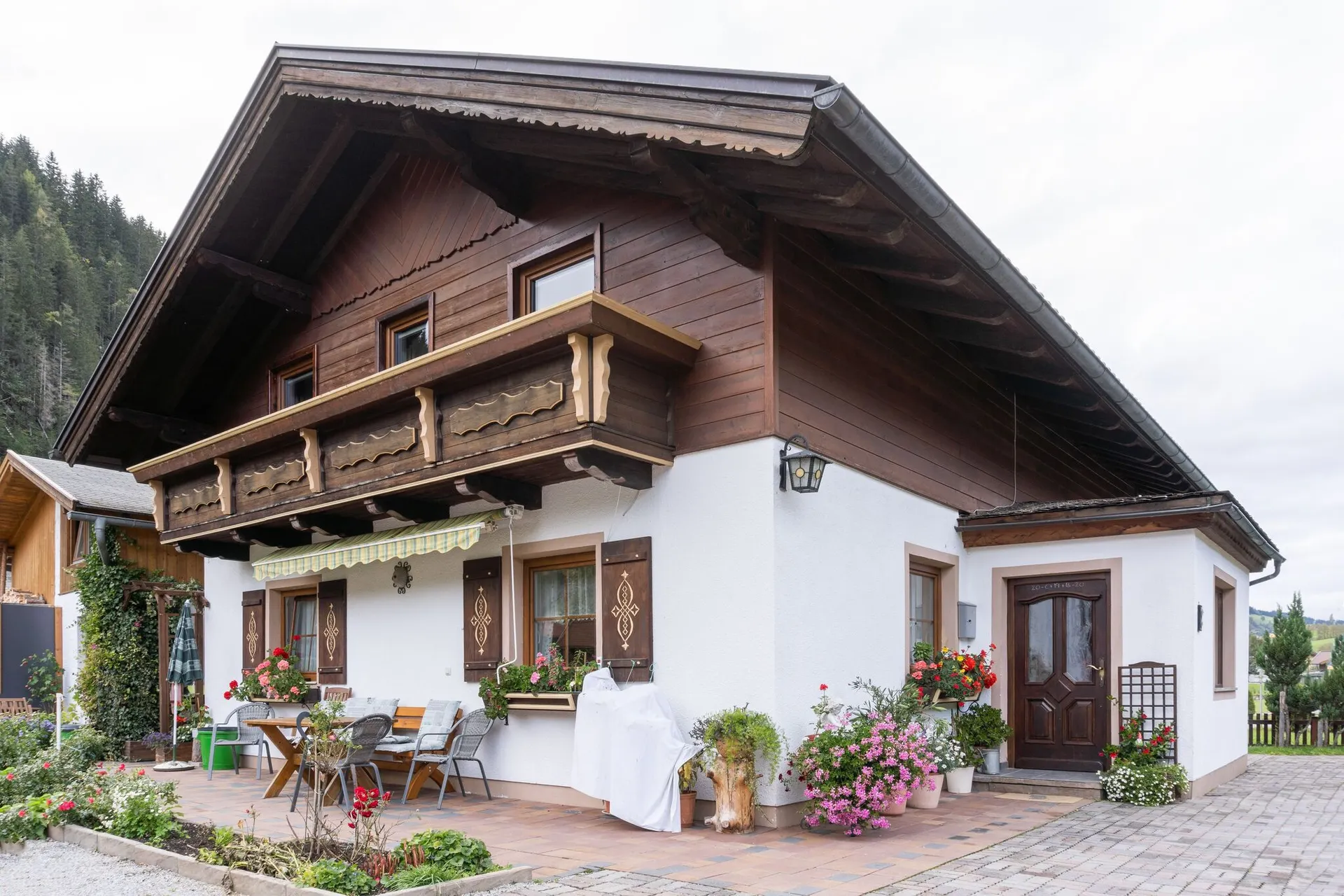 Exterieur vakantiehuis (zomer)