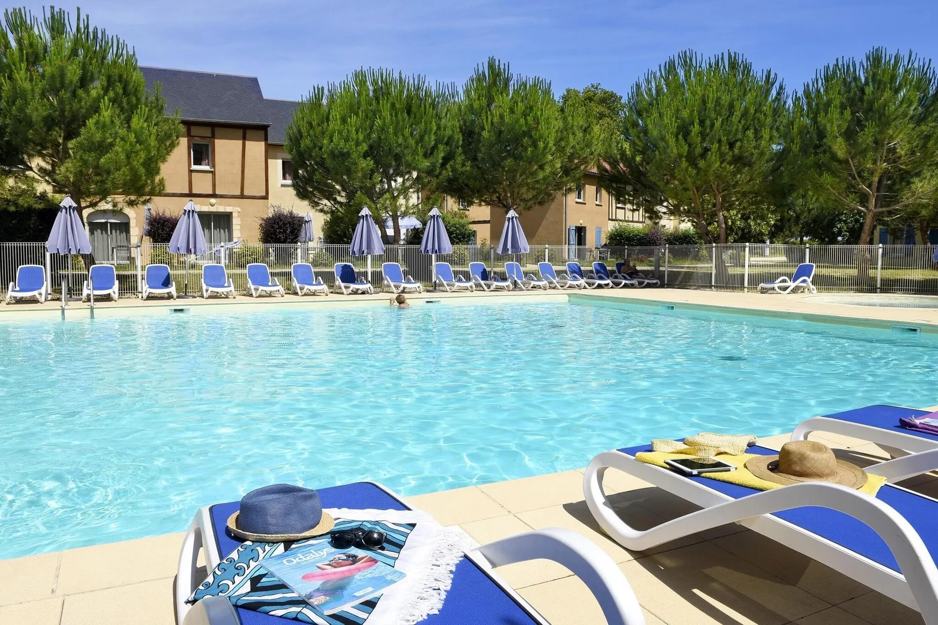 Piscine maison de vacances